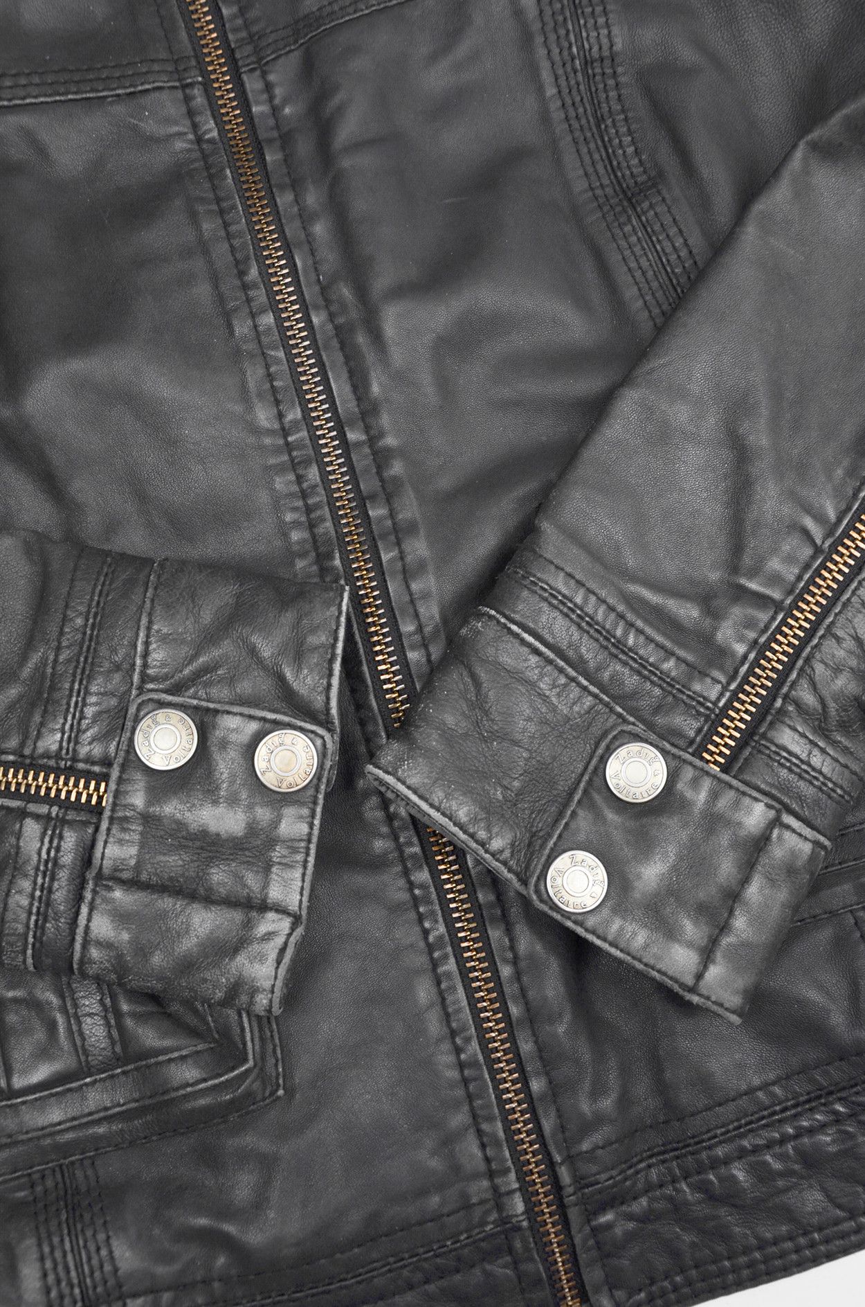 Zadig & Voltaire Zadig & Voltaire Leather Jacket – Size M Size M / US 6-8 / IT 42-44 - 3 Thumbnail