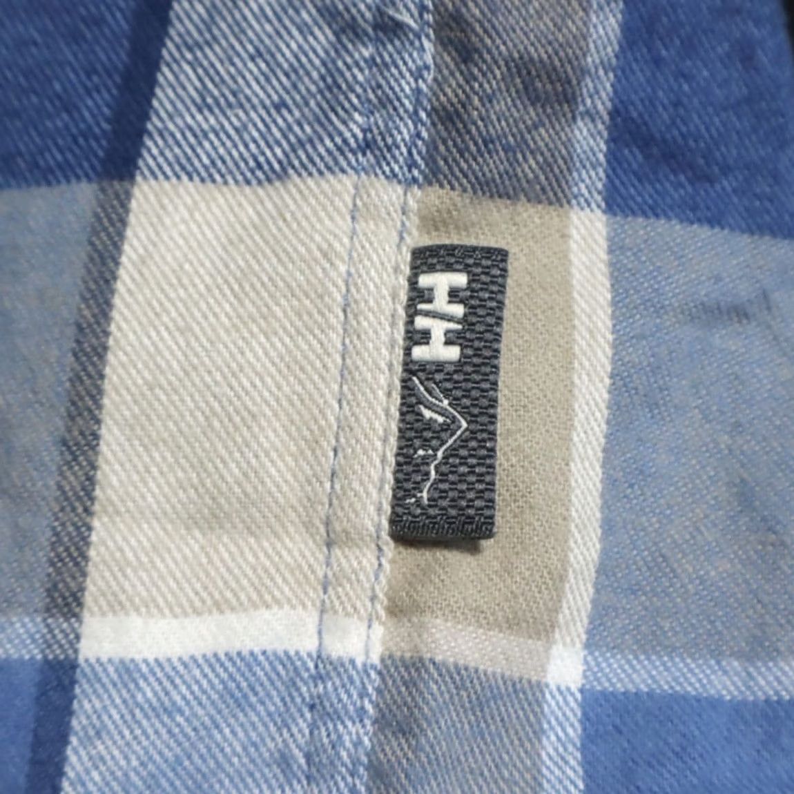 Helly Hansen Helly Hansen Shirt Button Up Mens M Organic Cotton Flannel Plaid Long Sleeve Black Multi-Colored Size US M / EU 48-50 / 2 - 6 Thumbnail