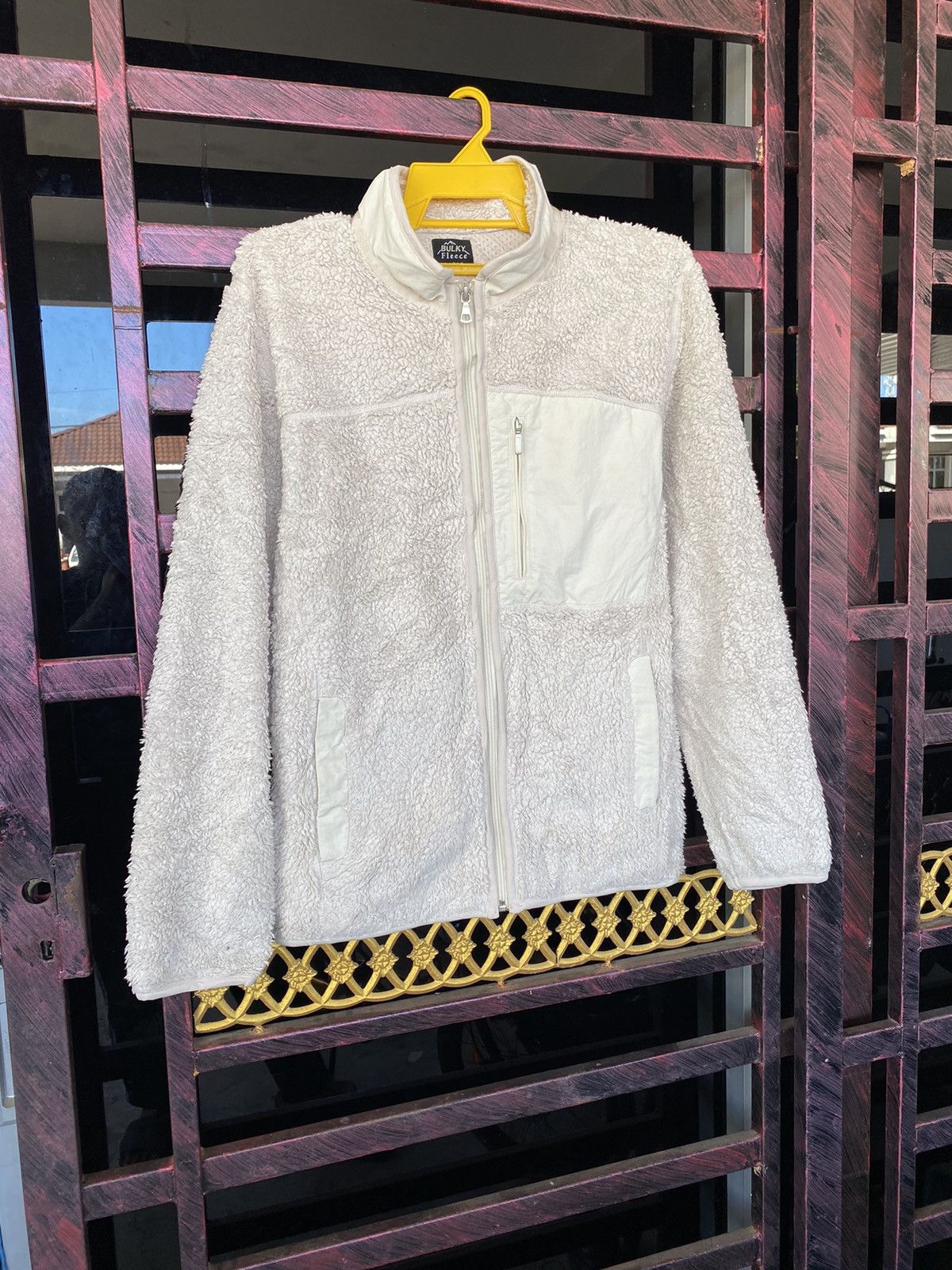 Japanese Brand × Uniqlo Uniqlo fleece bulky jacket full zipped Size US L / EU 52-54 / 3 - 1 Thumbnail