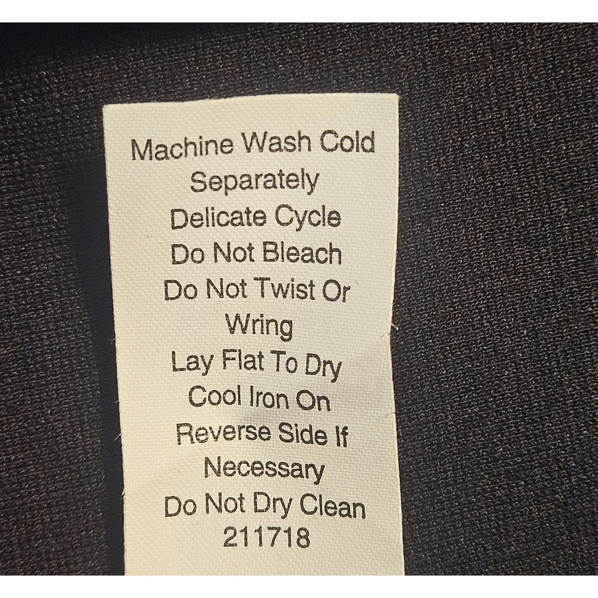 Other CAbi Women Black Faux Leather-Trim Waterfall Jacket M Whimsy Size L / US 10 / IT 46 - 9 Thumbnail