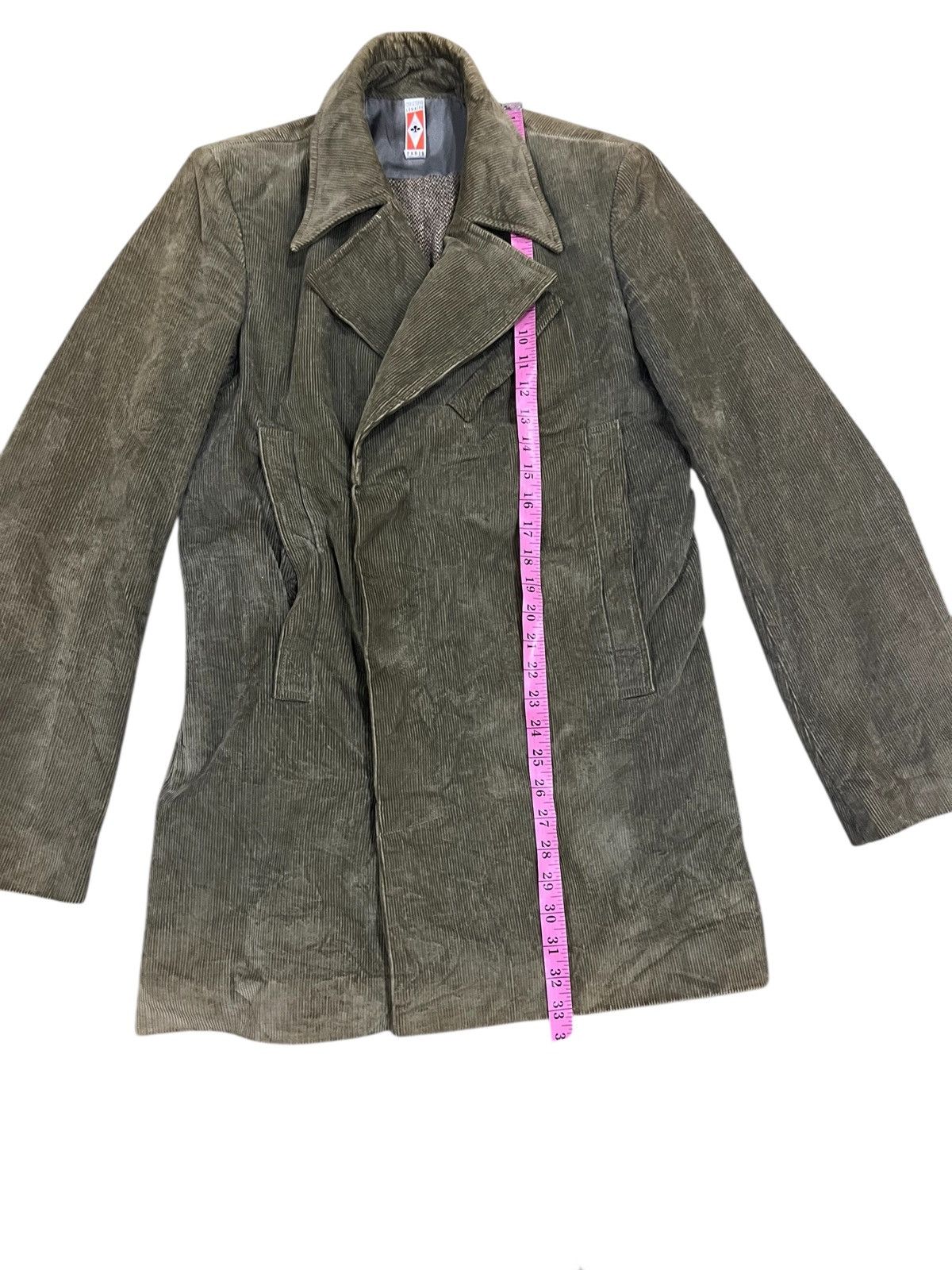 Christophe Lemaire vintage CHRISTOPHE LEMAIRE PARIS CORDUROY LONG JAKET Size US S / EU 44-46 / 1 - 12 Thumbnail