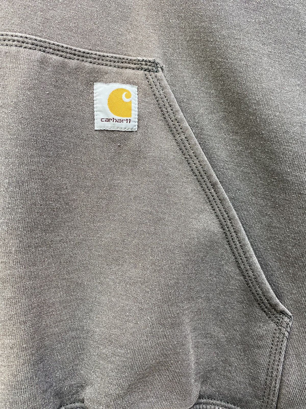 Carhartt Carhartt Wip Hoodie Sweatshirt Heavy Cotton Sun Faded Size M Size US M / EU 48-50 / 2 - 6 Thumbnail
