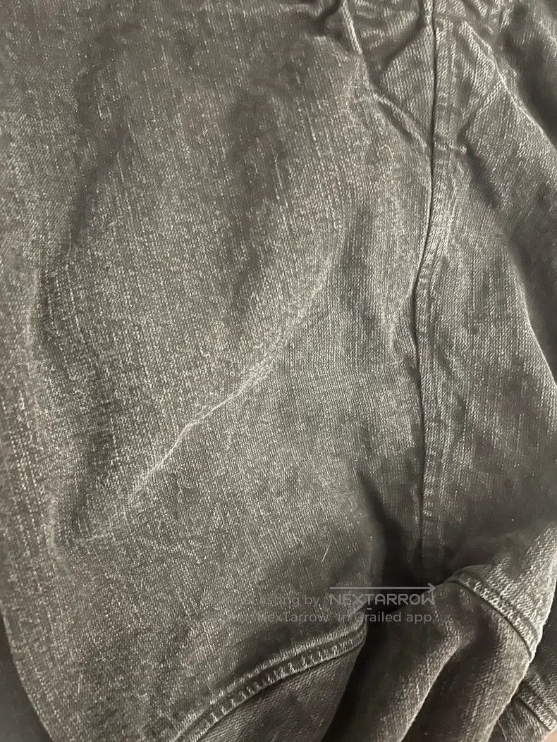 Our Legacy Our Legacy Water-washed denim black single shoulder bag Size ONE SIZE - 6 Thumbnail