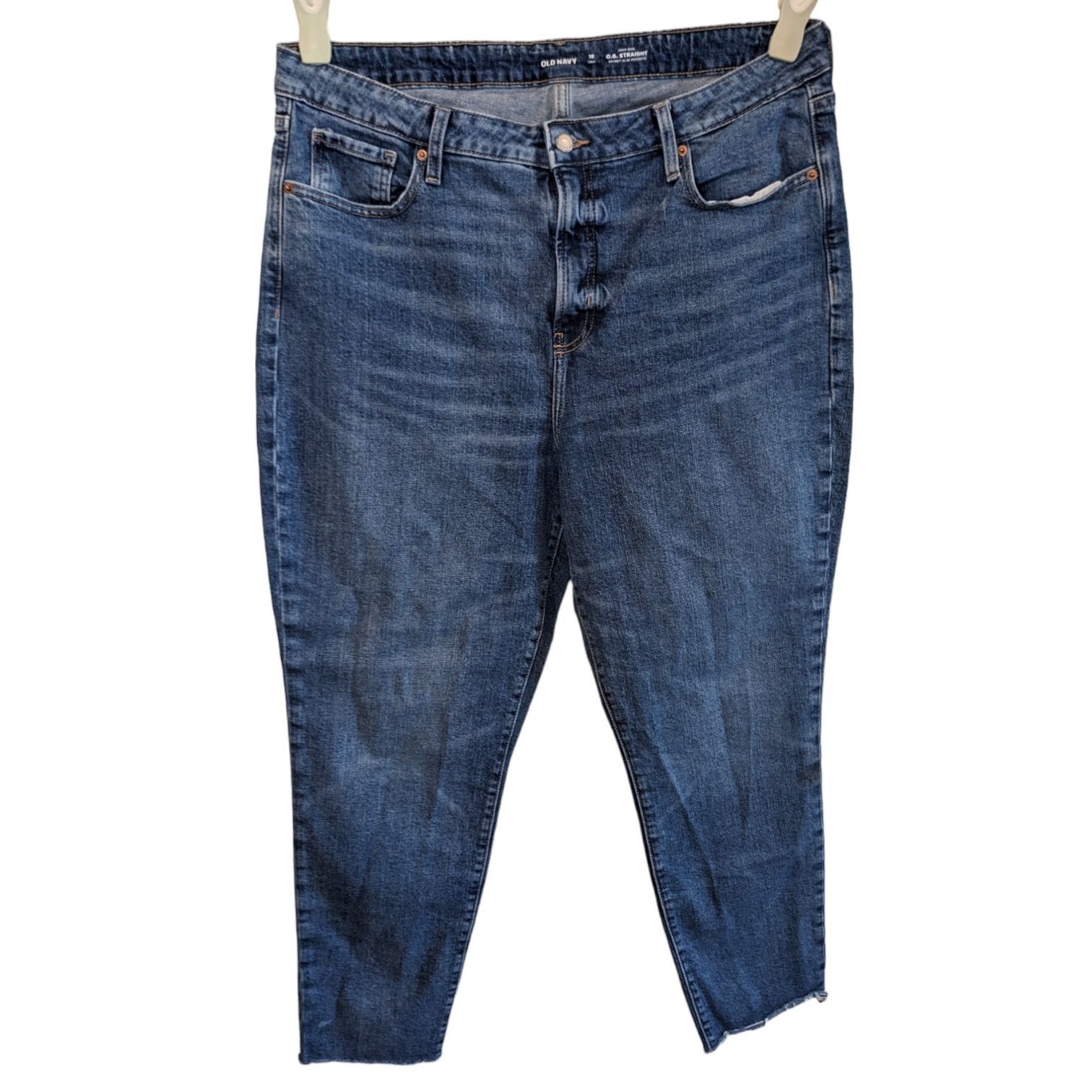 Old Navy Old Navy High Rise O.G. Straight Everyday Jeans 18 Tall Size 40" / US 18 - 3 Thumbnail