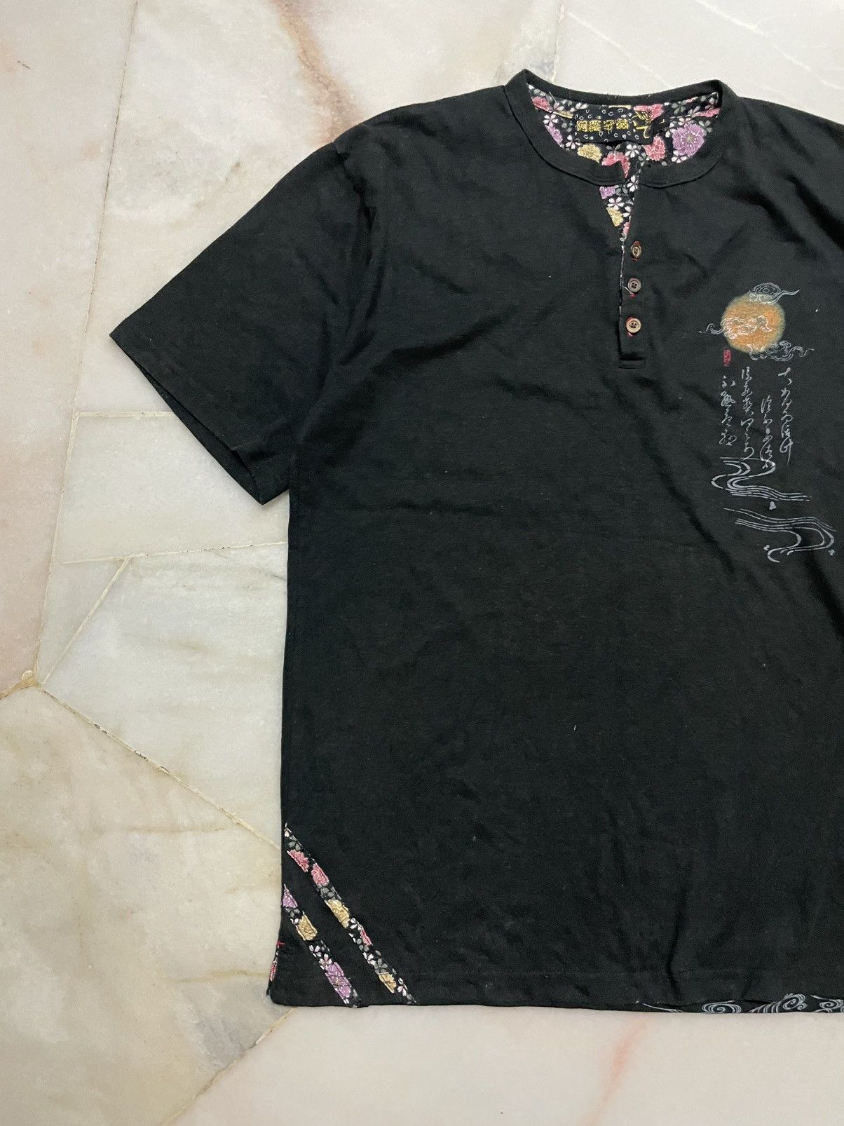 Seditionaries Rare Super Koi Karakuri Style Sakura Embroidery Tshirt Size US M / EU 48-50 / 2 - 3 Thumbnail