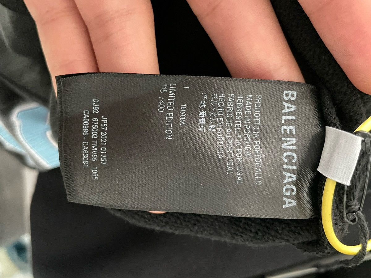 Balenciaga Balenciaga La Nakamurance Limited Edition 115/400 Hoodie Size US S / EU 44-46 / 1 - 10 Thumbnail