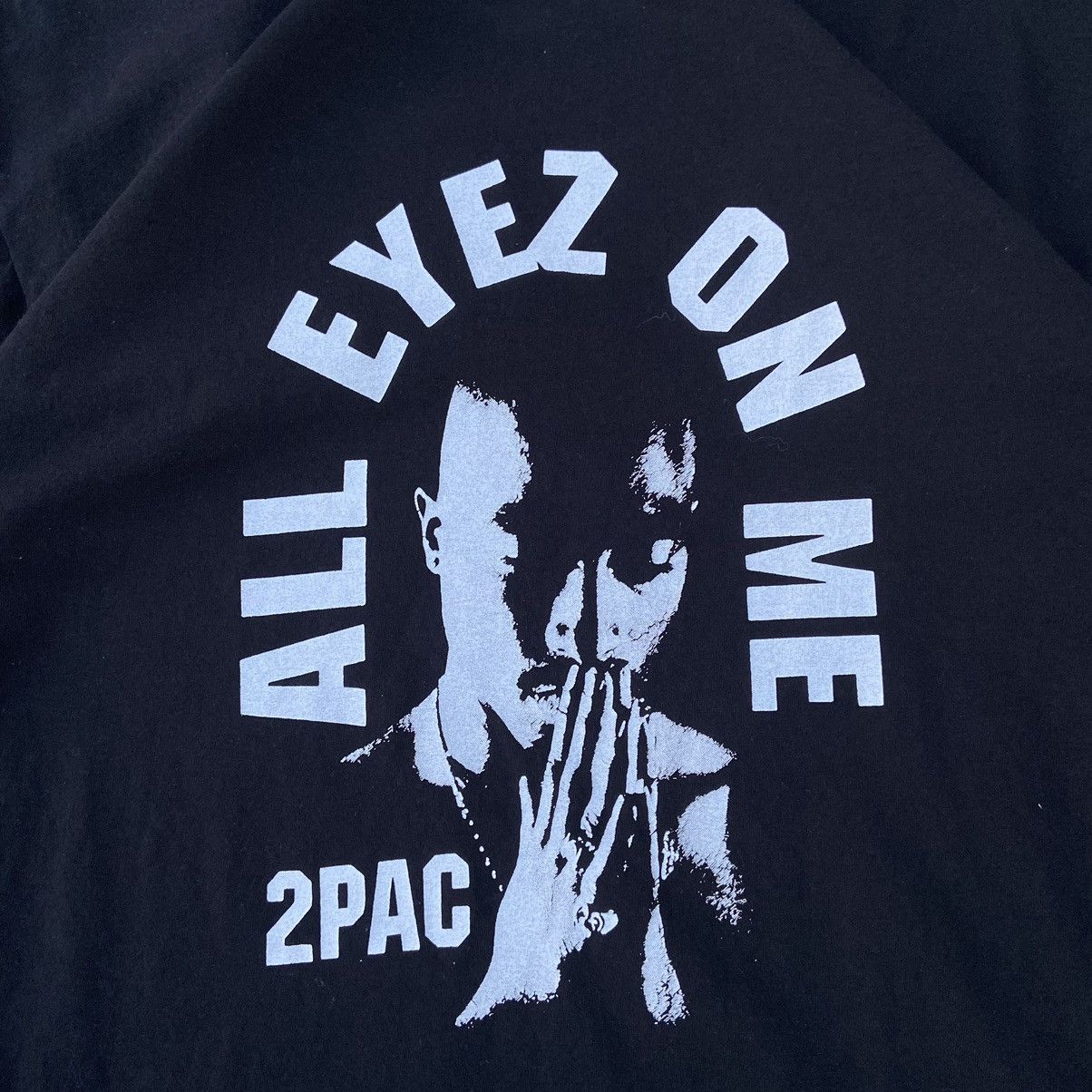 Rap Tees × Vintage 📌 Vintage 2Pac “All Eyez on me” T-Shirt Size US L / EU 52-54 / 3 - 2 Thumbnail