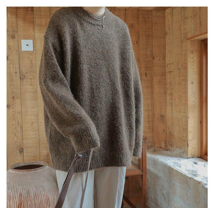 Vintage Brown Knit Sweater Size US M / EU 48-50 / 2 - 5 Thumbnail