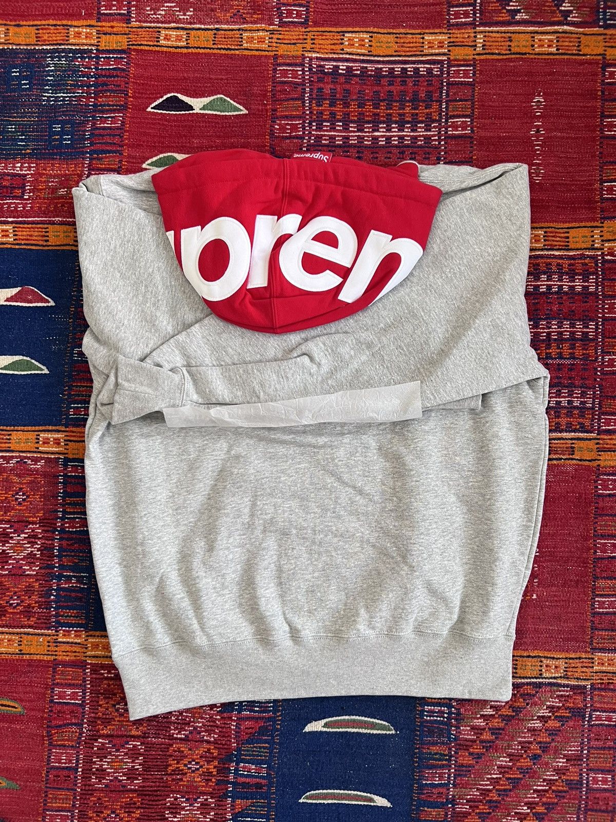 Supreme Contrast Hooded Sweatshirt