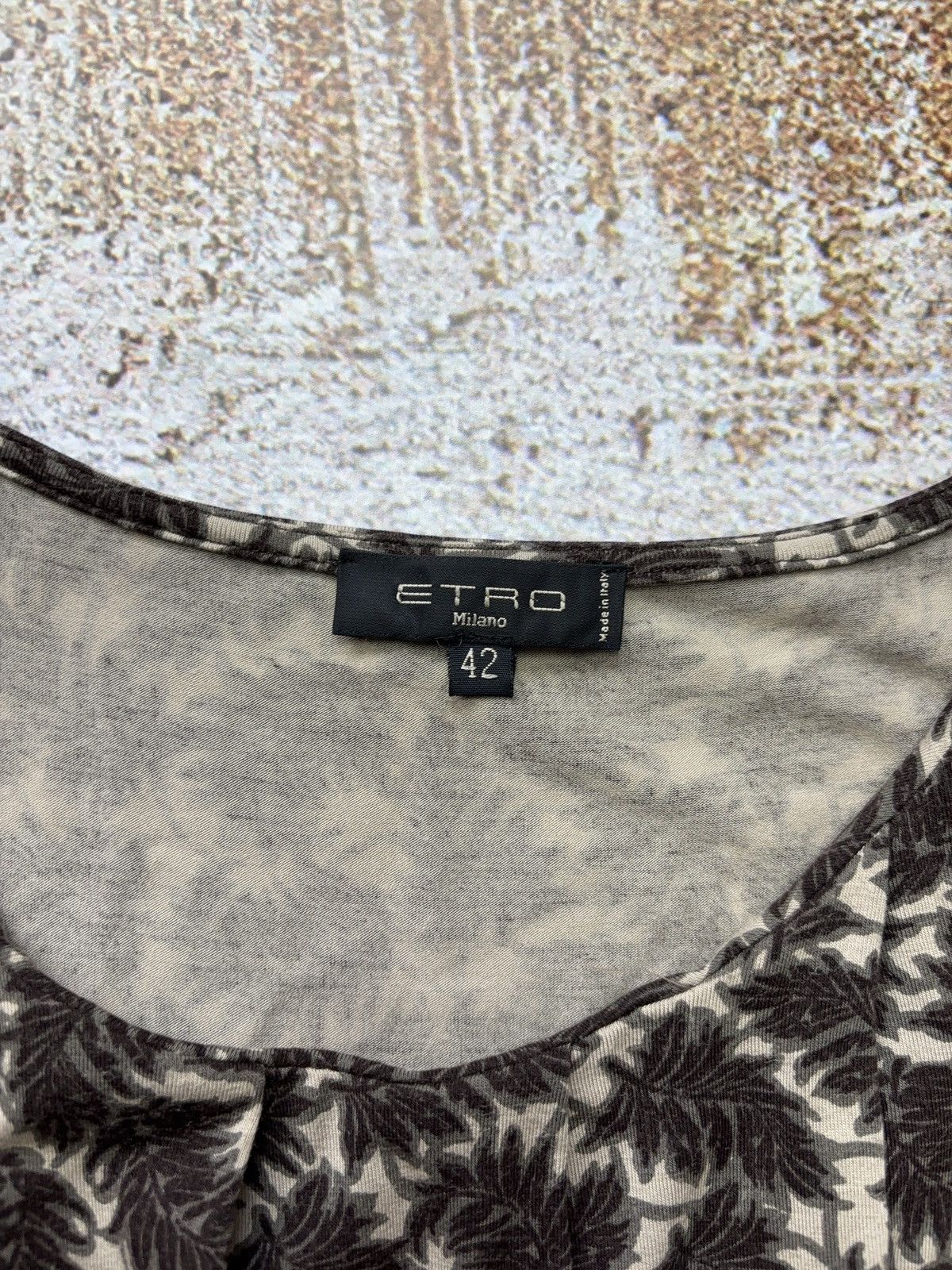 Etro Etro Italian vintage long sleeve top Size M / US 6-8 / IT 42-44 - 6 Thumbnail