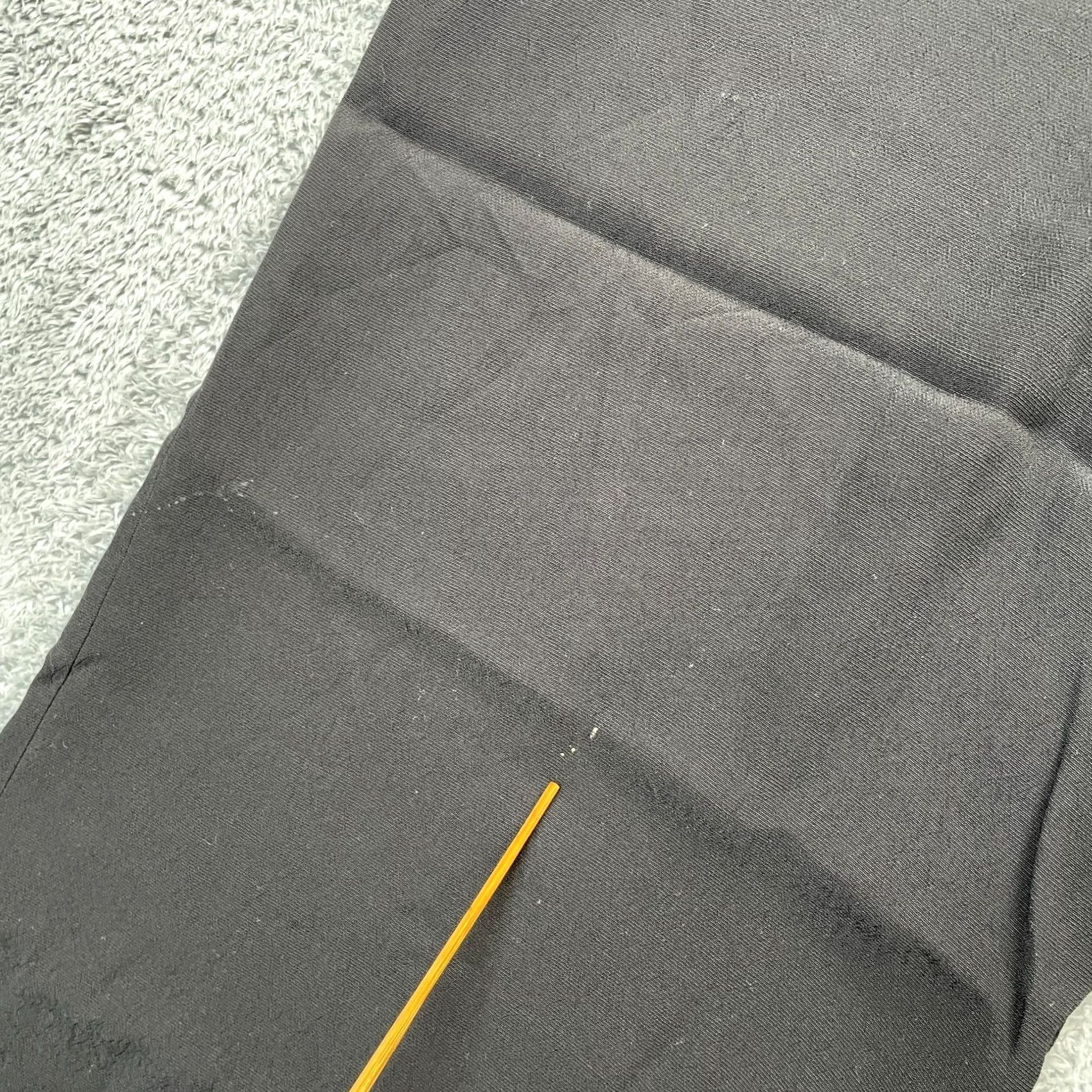 Vintage Cabi Pants Womens Large Black Cafe Lounger Wide Leg Elastic Waist Relaxed Flaw Size 24" / US 00 / IT 34 - 6 Thumbnail