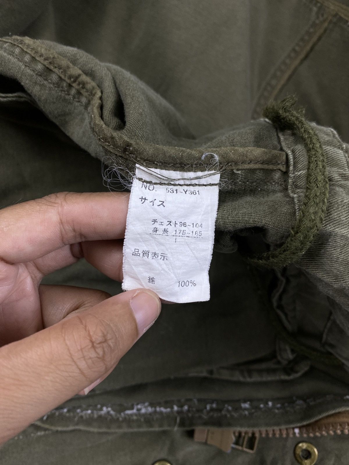 Japanese Brand Vtg Patigues M-65 Military Field Patches Jacket Size US M / EU 48-50 / 2 - 13 Thumbnail