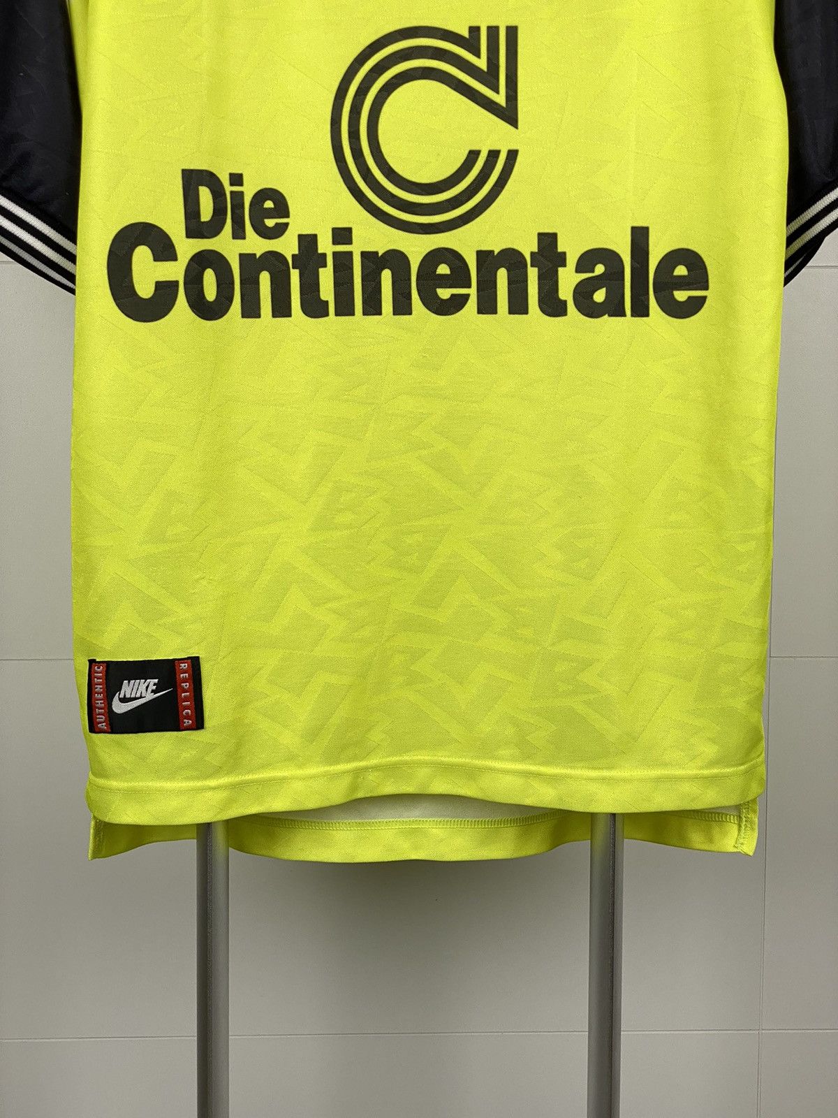 Nike × Vintage BORUSSIA DORTMUND 1995 / 96 T-SHIRT FOOTBALL JERSEY NIKE Size US M / EU 48-50 / 2 - 4 Thumbnail