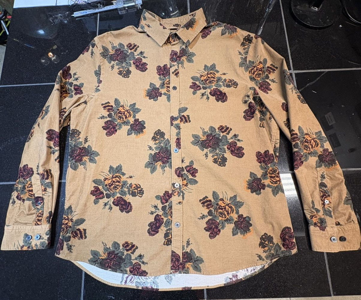 Express Express Floral Button-Down Shirt size XL Size US XL / EU 56 / 4 - 1 Thumbnail