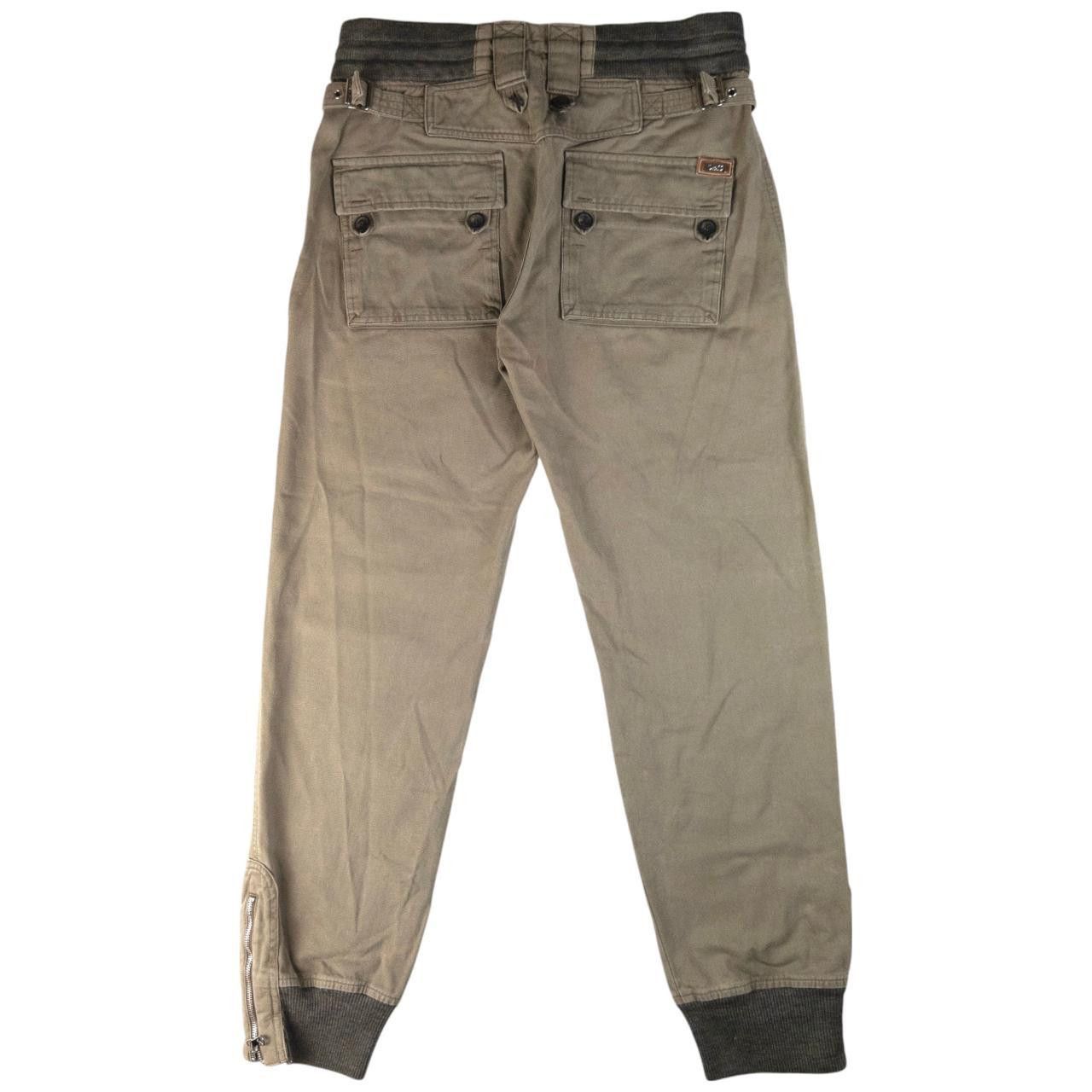 Dolce & Gabbana Vintage Dolce & Gabbana Cuffed Cargo Trousers Size W32 Size US 32 / EU 48 - 2 Thumbnail