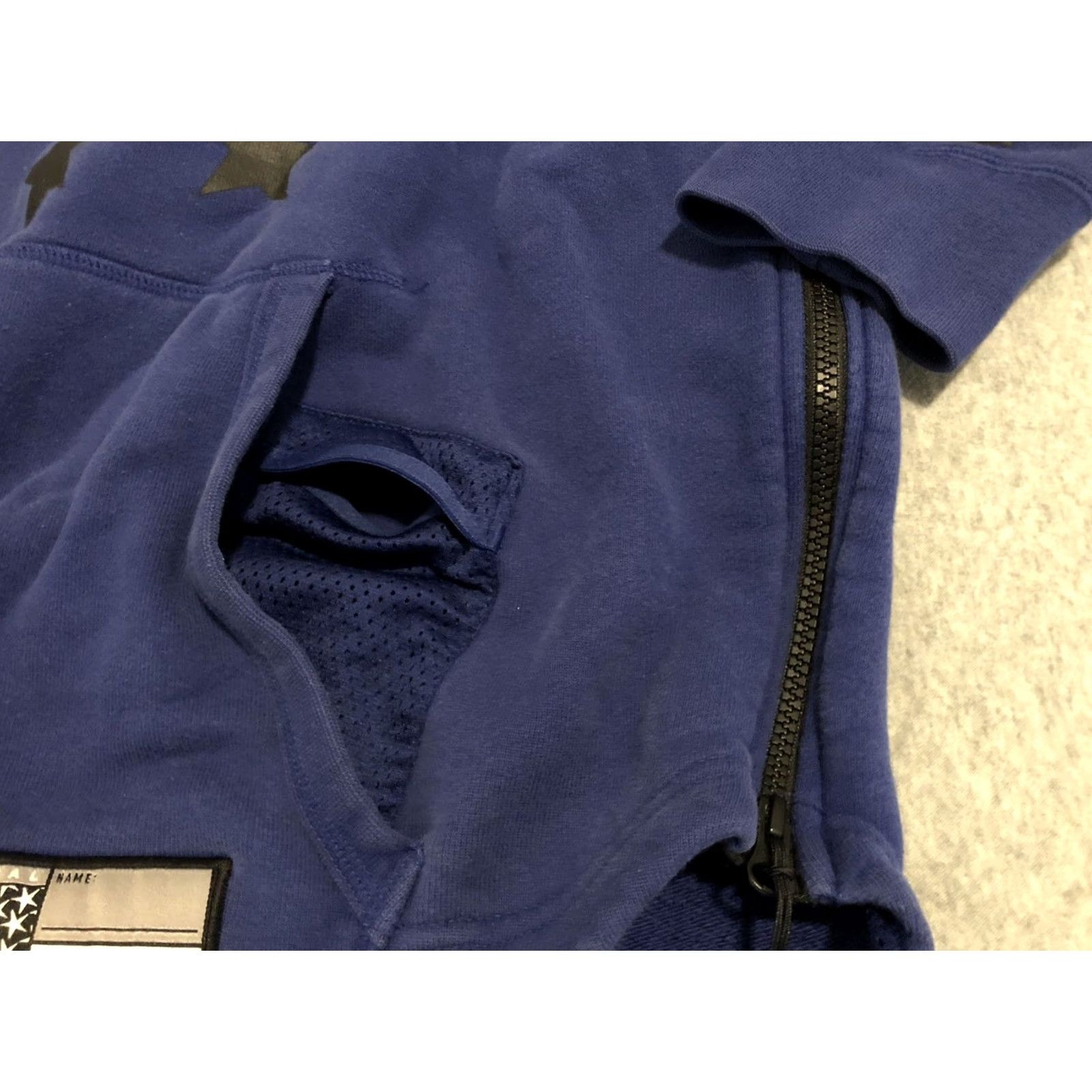Nike Nike Air Pivot V3 Crewneck Sweater Side Zipper Men L Blue 728277-455 Size US L / EU 52-54 / 3 - 4 Thumbnail