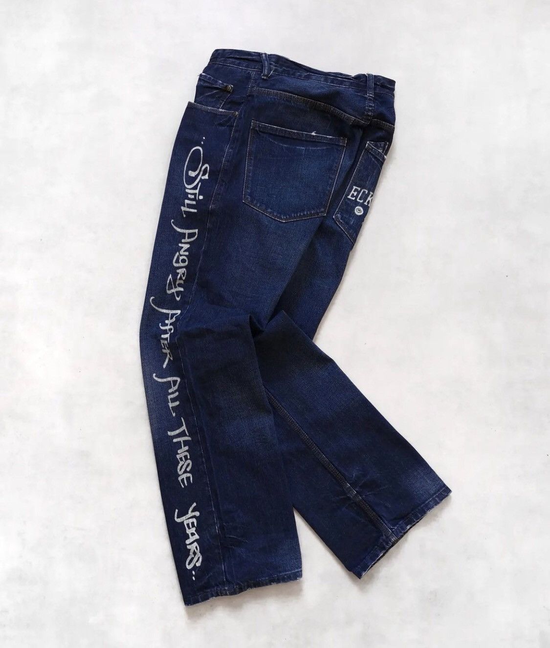 Ecko Unltd. × Rap Tees × Vintage Ecko Unltd vintage Baggy fit printed rap jeans size 30 Size US 30 / EU 46 - 3 Thumbnail