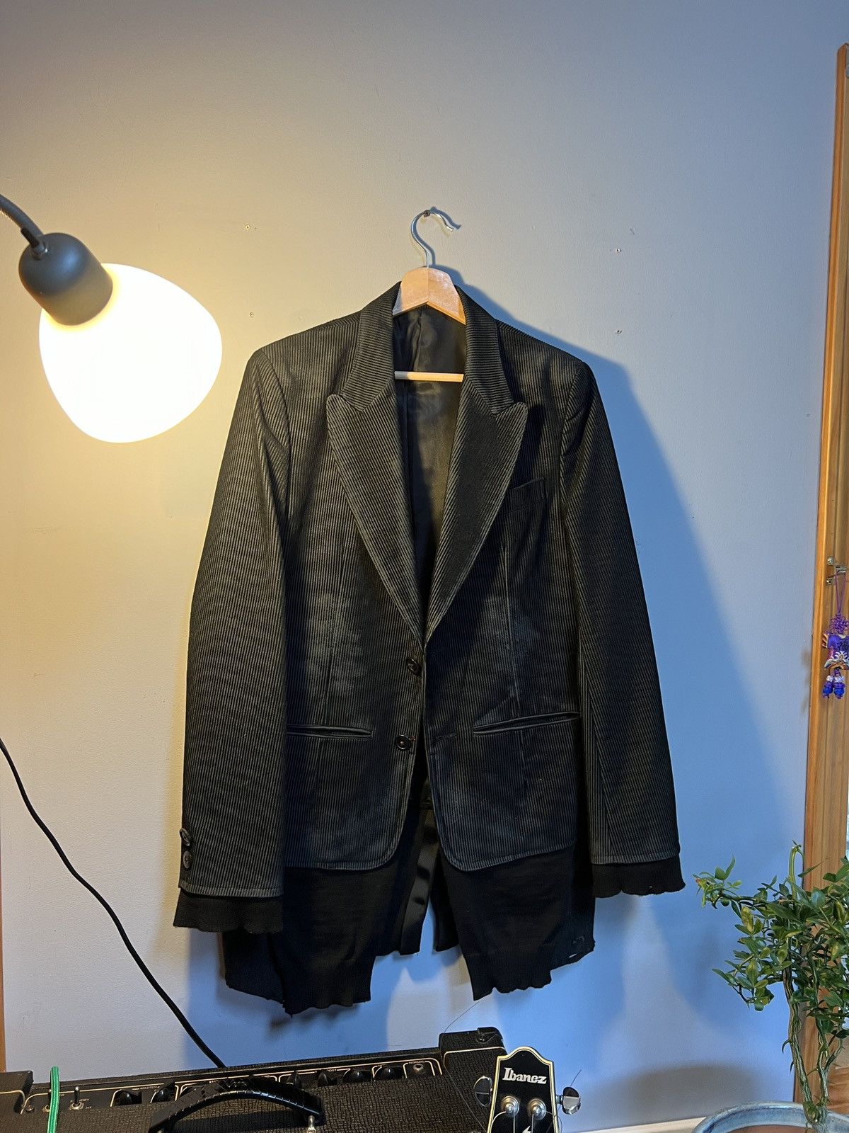 Jun Takahashi Undercover Blazer Black Custom Size 38R - 2 Thumbnail