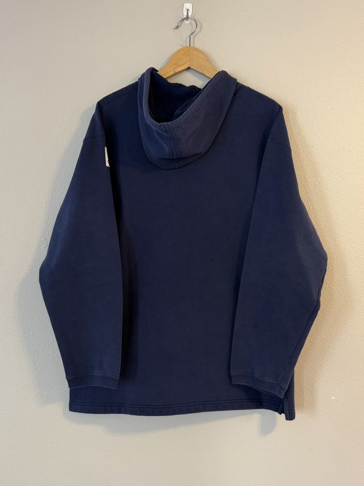 Adidas 90s navy blue adidas embroidered hoodie medium Size US M / EU 48-50 / 2 - 5 Thumbnail