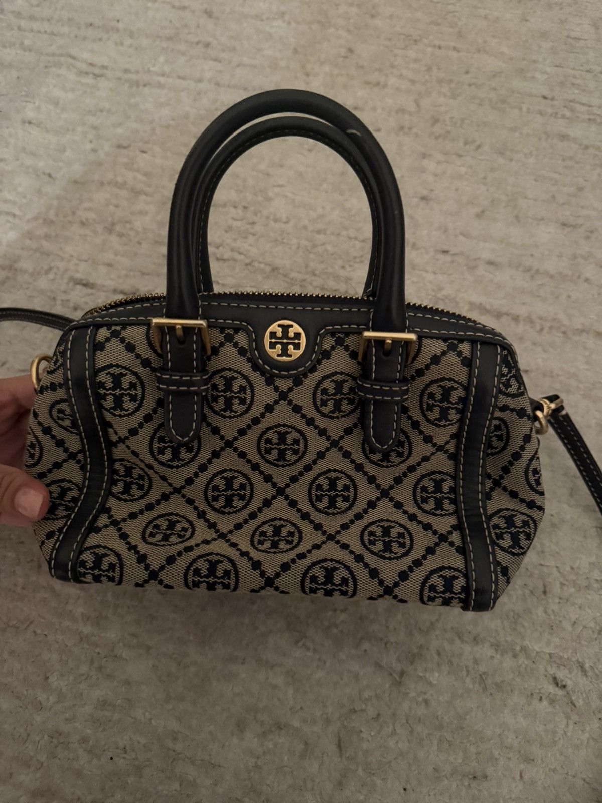Tory Burch Tory burch dark blue and tan crossbody bag Size ONE SIZE - 1 Thumbnail