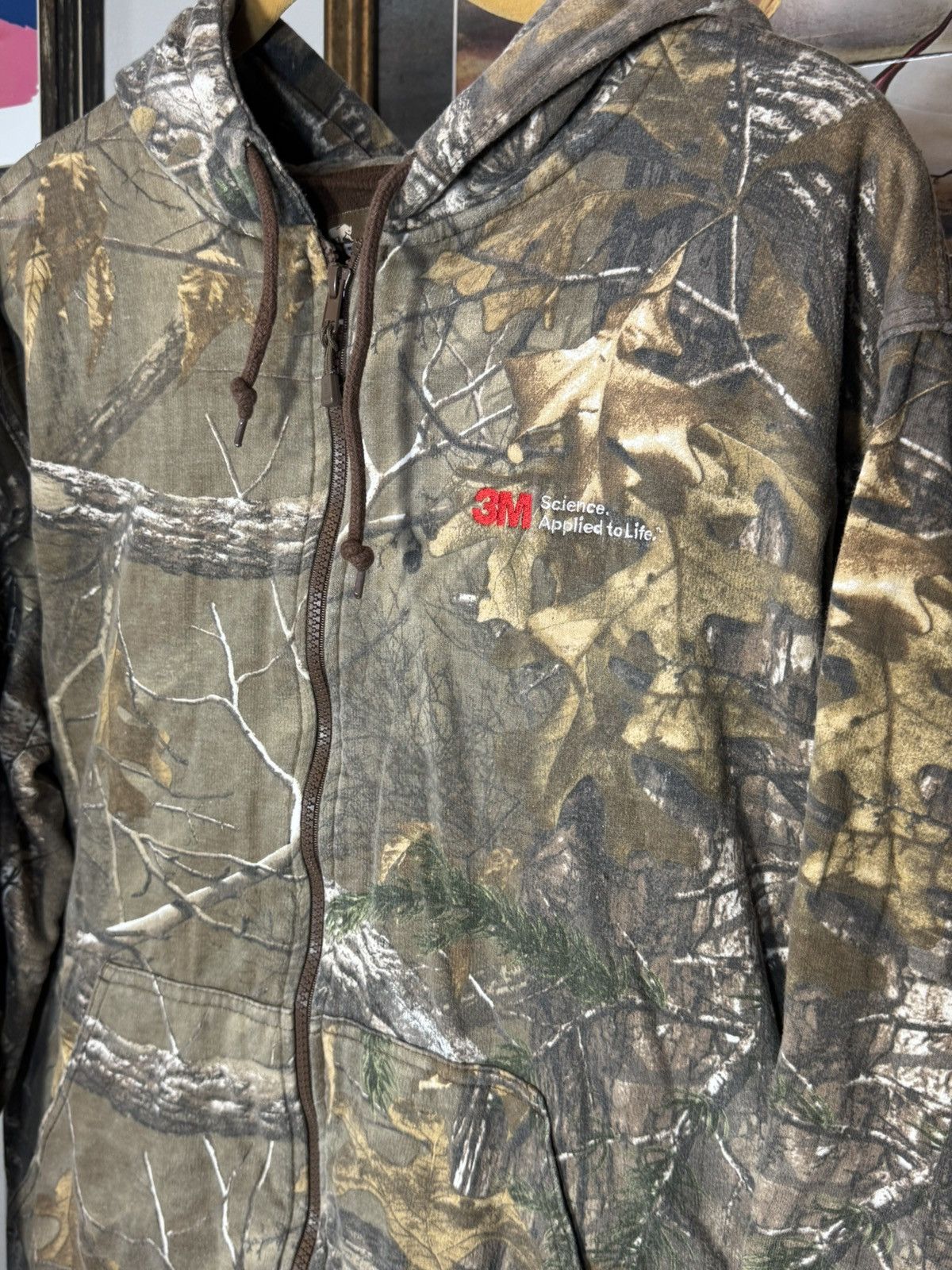 Realtree Realtree Camo Zip Up Hoodie Size US L / EU 52-54 / 3 - 3 Thumbnail