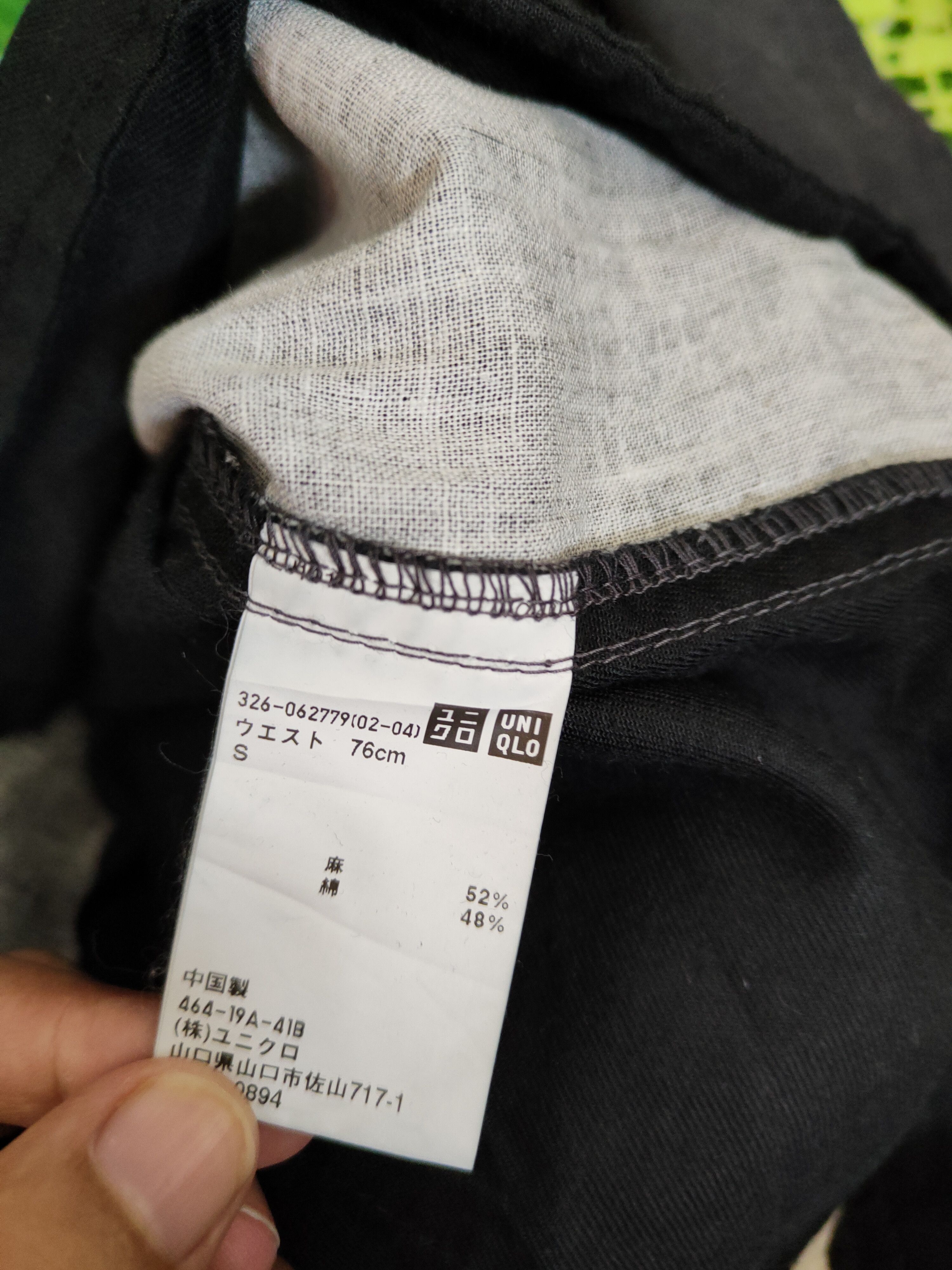 Japanese Brand Uniqlo Black Multipocket Tactical Cargo Pants #S1282 Size US 31 - 15 Thumbnail