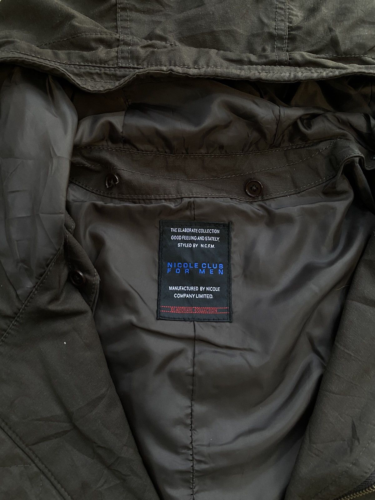 Japanese Brand NICOLE CLUB FOR MEN JACKETS Size US L / EU 52-54 / 3 - 2 Thumbnail