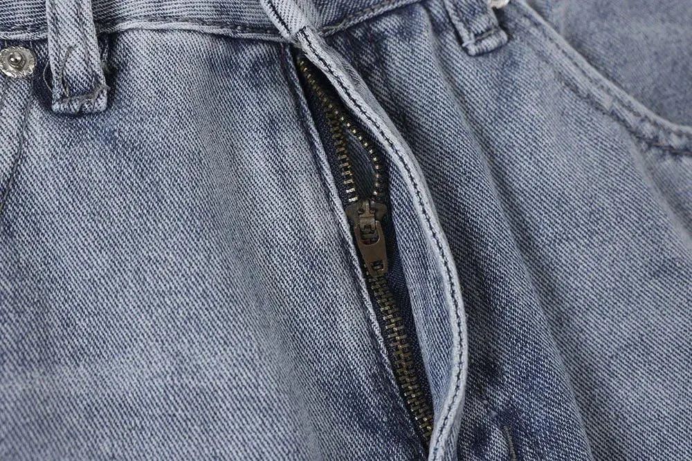Japanese Brand × Jean Embroidered Stack Blue JEans Size US 28 / EU 44 - 7 Thumbnail