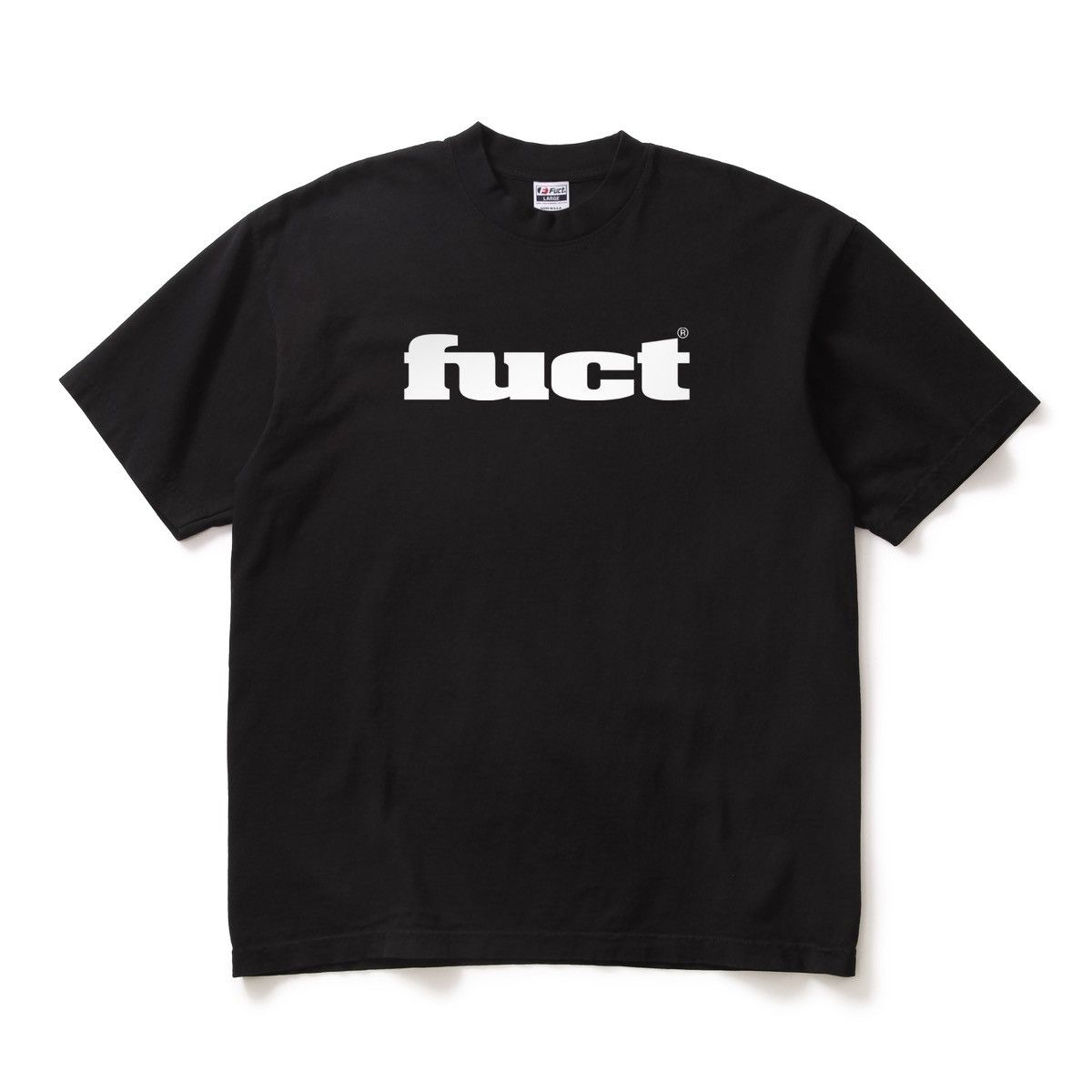FUCT FUCT OG LOGO T-SHIRT BLACK / WHITE - MEDIUM Size US M / EU 48-50 / 2 - 1 Preview