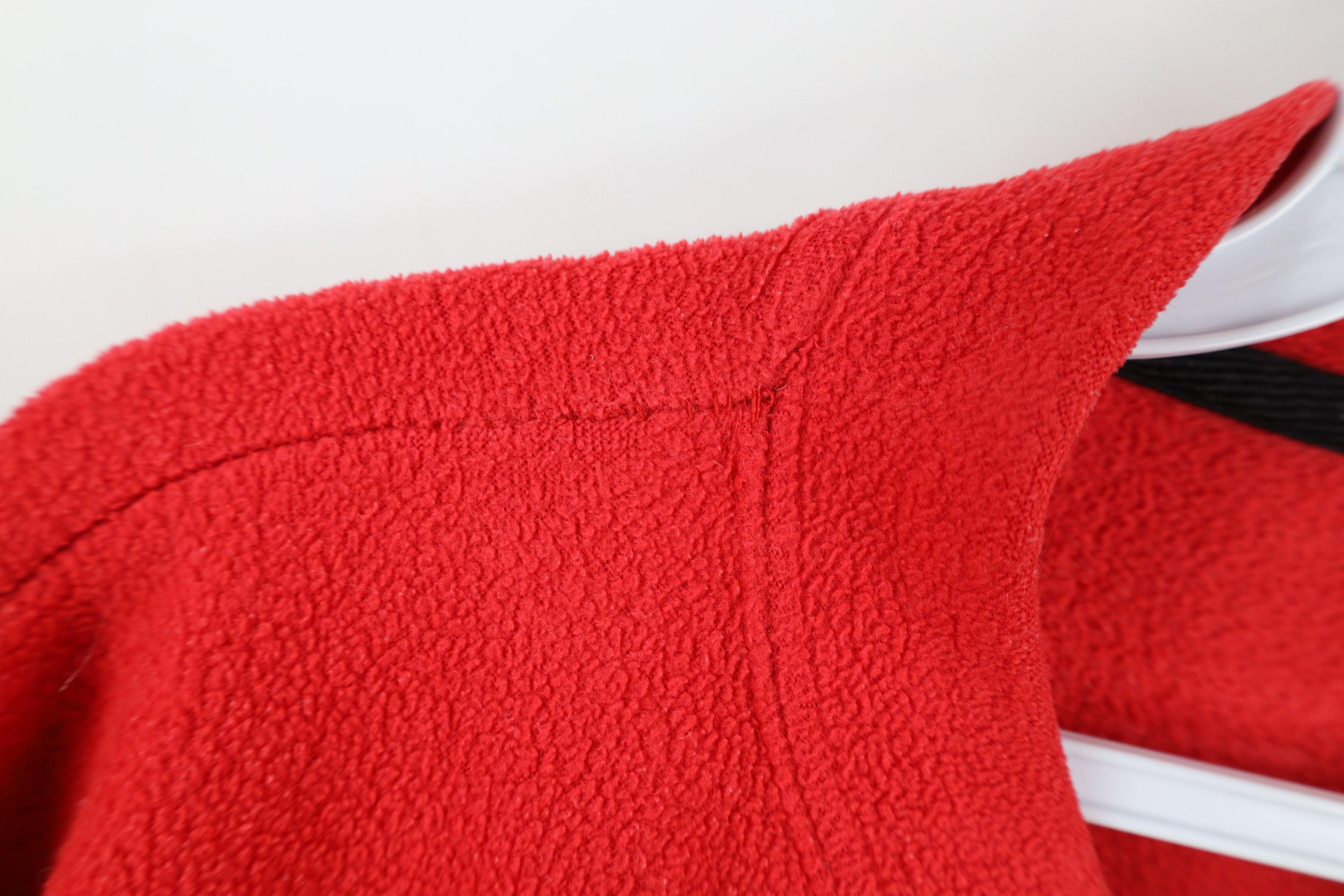 Vintage Vintage 90s University of Nebraska Fleece Sweatshirt Red Size US XXL / EU 58 / 5 - 7 Thumbnail