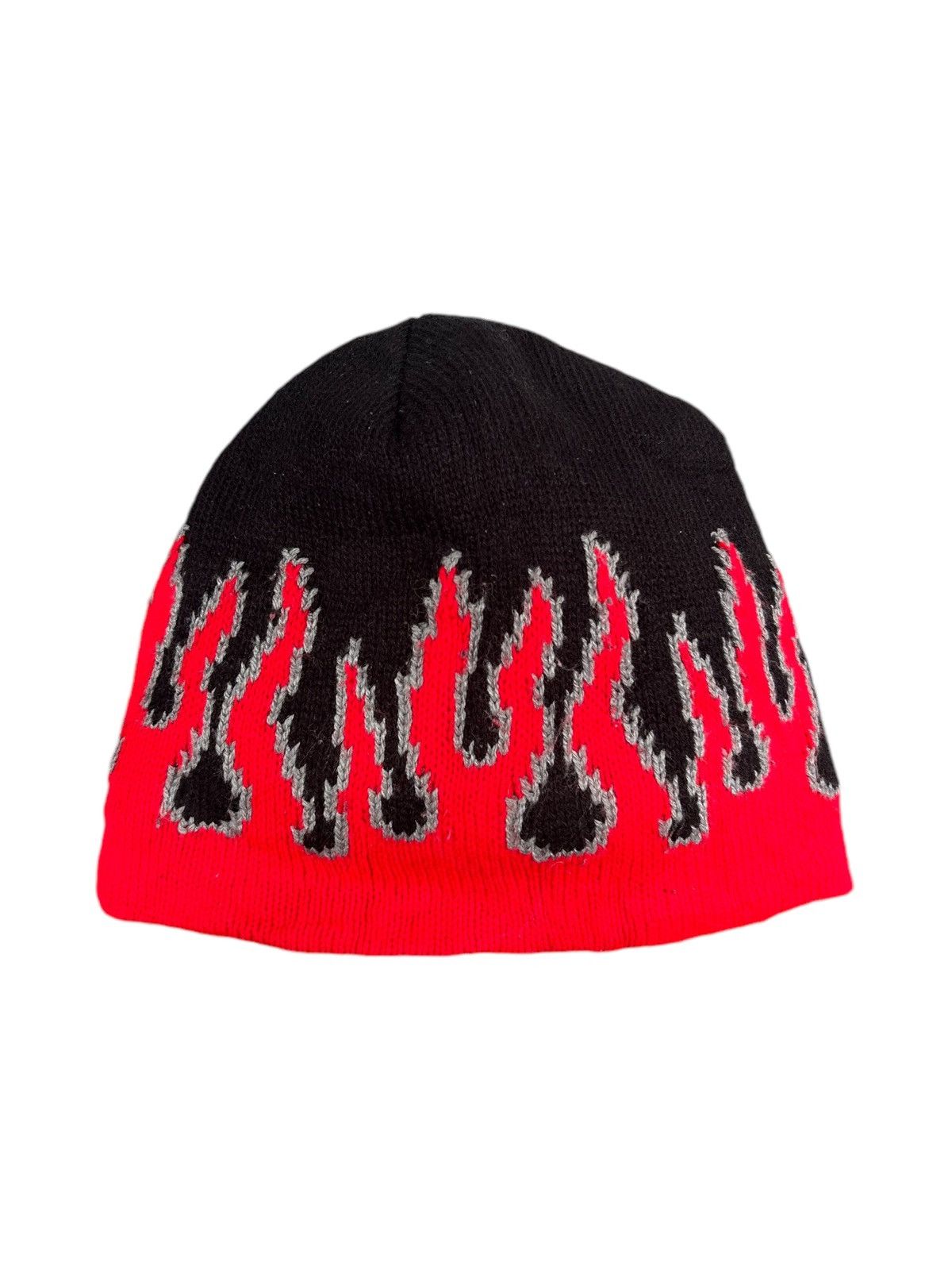 Japanese Brand × Kapital × Vintage Y2k Style Flame Beanie Hats snowcap ☠️☠️ Size ONE SIZE - 1 Thumbnail