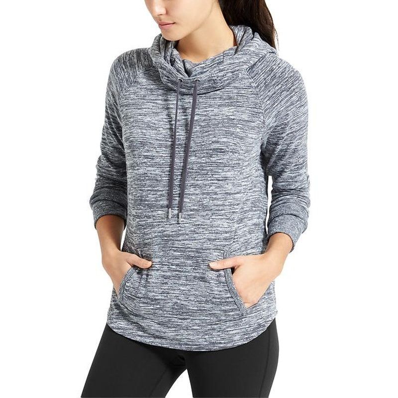 Athleta Athleta Heathered Gray Techie Sweat Pullover Sweatshirt XXS Size XXS / US 00 / IT 34 - 1 Thumbnail