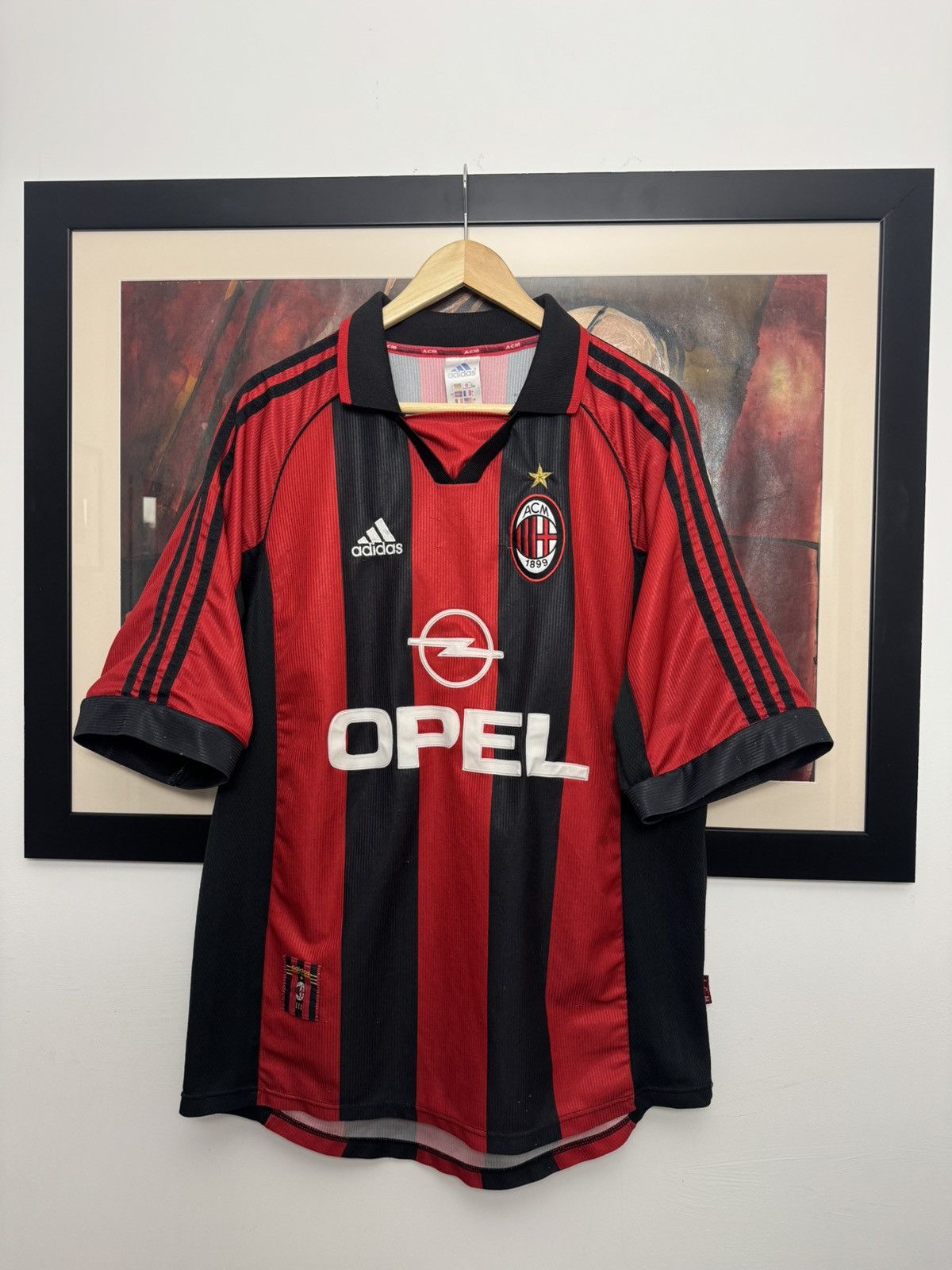 Adidas AC Milan jersey 1998/1999 Adidas Rare Vintage Soccer 90s Size US L / EU 52-54 / 3 - 1 Thumbnail