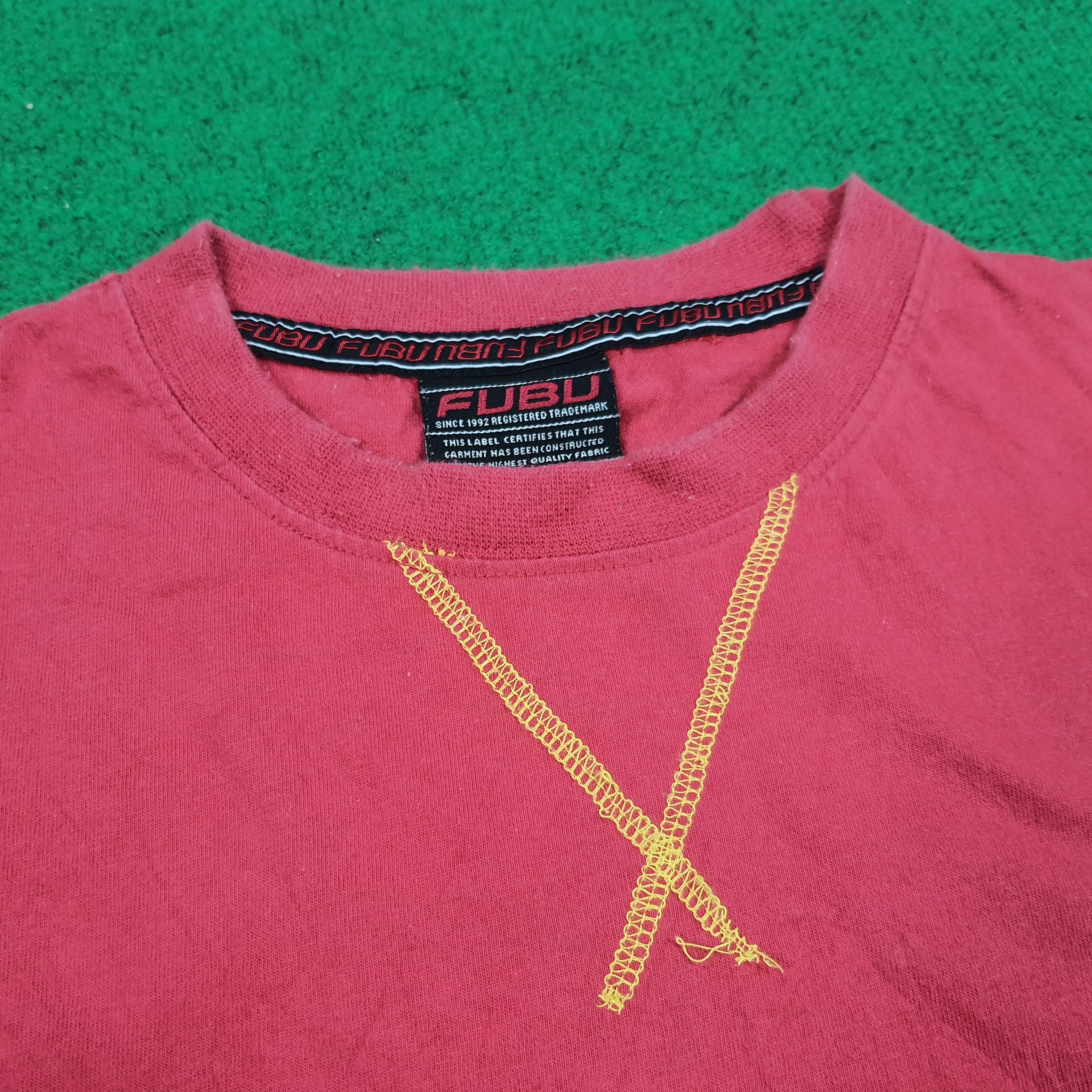 Fubu × Vintage Vintage FUBU Sports 05 Raglan Sportswear Tshirt Size US XL / EU 56 / 4 - 4 Thumbnail