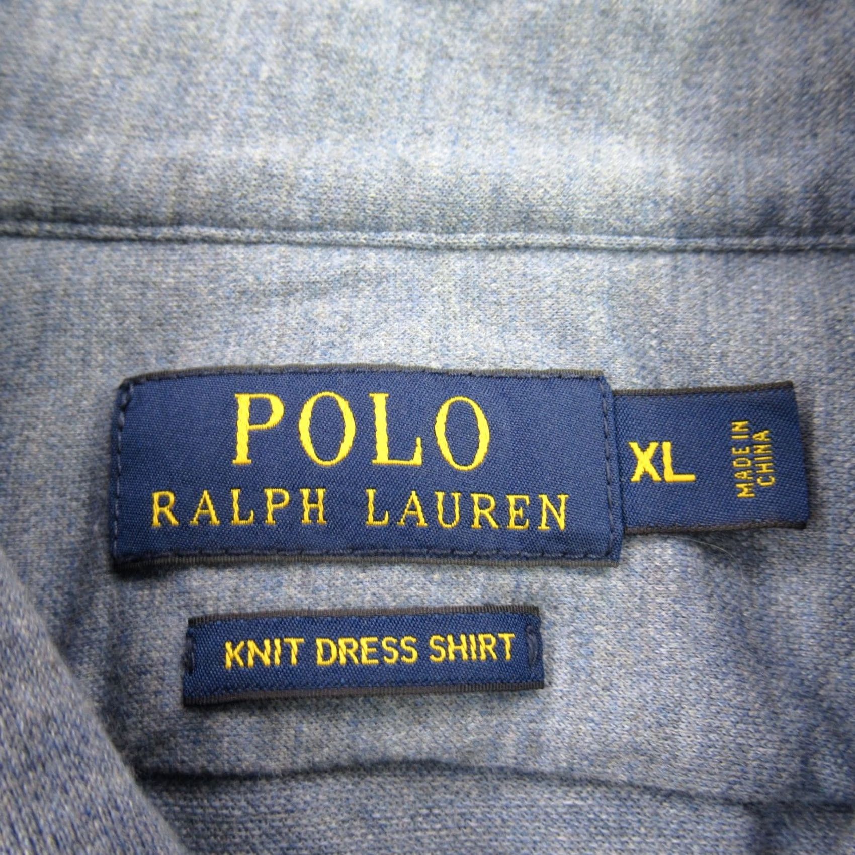 Polo Ralph Lauren Polo Ralph Lauren Mens Shirt XL Long Sleeve Button Front Casual Blue Size US XL / EU 56 / 4 - 4 Thumbnail