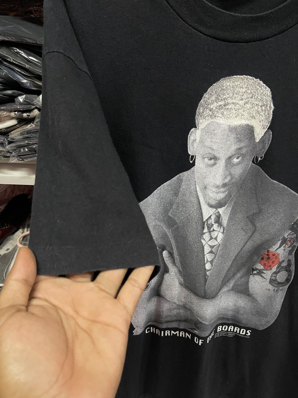 Vintage Vintage 90s Dennis Rodman " Chairman Of The Boards "🔥🔥🔥 Size US XL / EU 56 / 4 - 9 Thumbnail