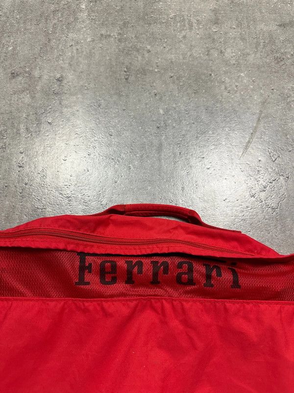 Designer × Ferrari vintage 90s ferrari zippered briefcase Size ONE SIZE - 2 Thumbnail