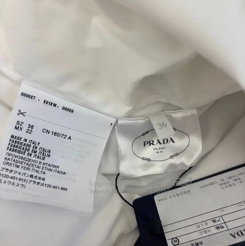 Prada Prada White Women's Dress with Cutouts. Size M / US 6-8 / IT 42-44 - 4 Thumbnail