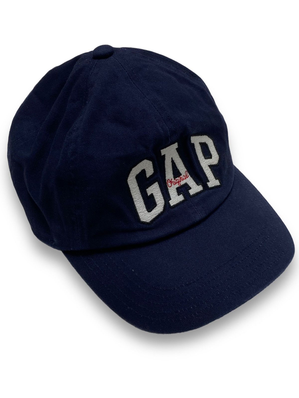 Gap Vintage GAP Big Logo Navy Cap Size ONE SIZE - 1 Thumbnail