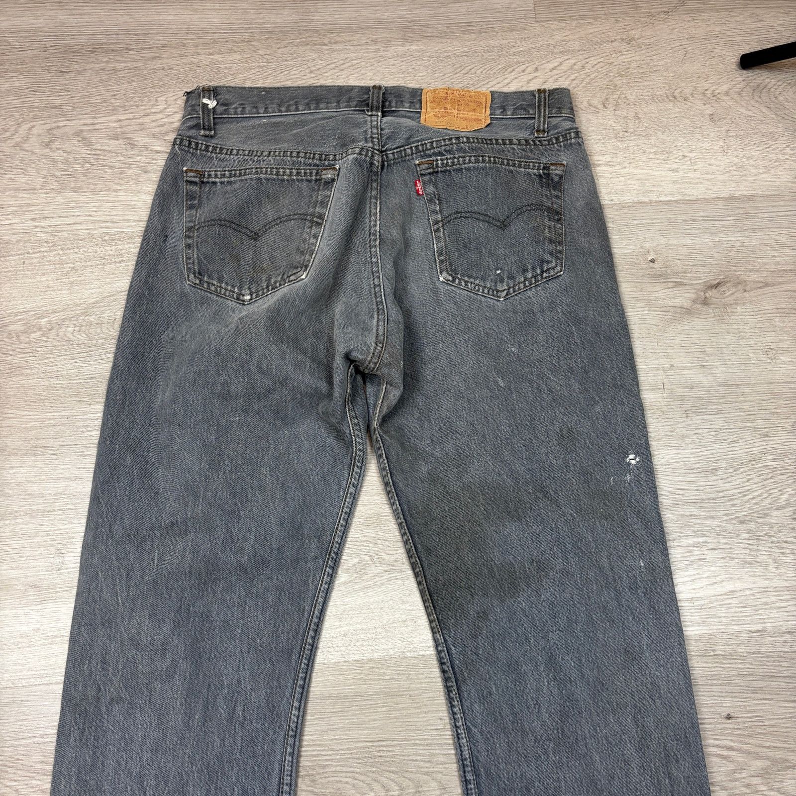 Levi's × Vintage Vintage 80s Levi's 501-0658 Straight Leg Jeans Men's 32x31.5 Size US 32 / EU 48 - 3 Thumbnail