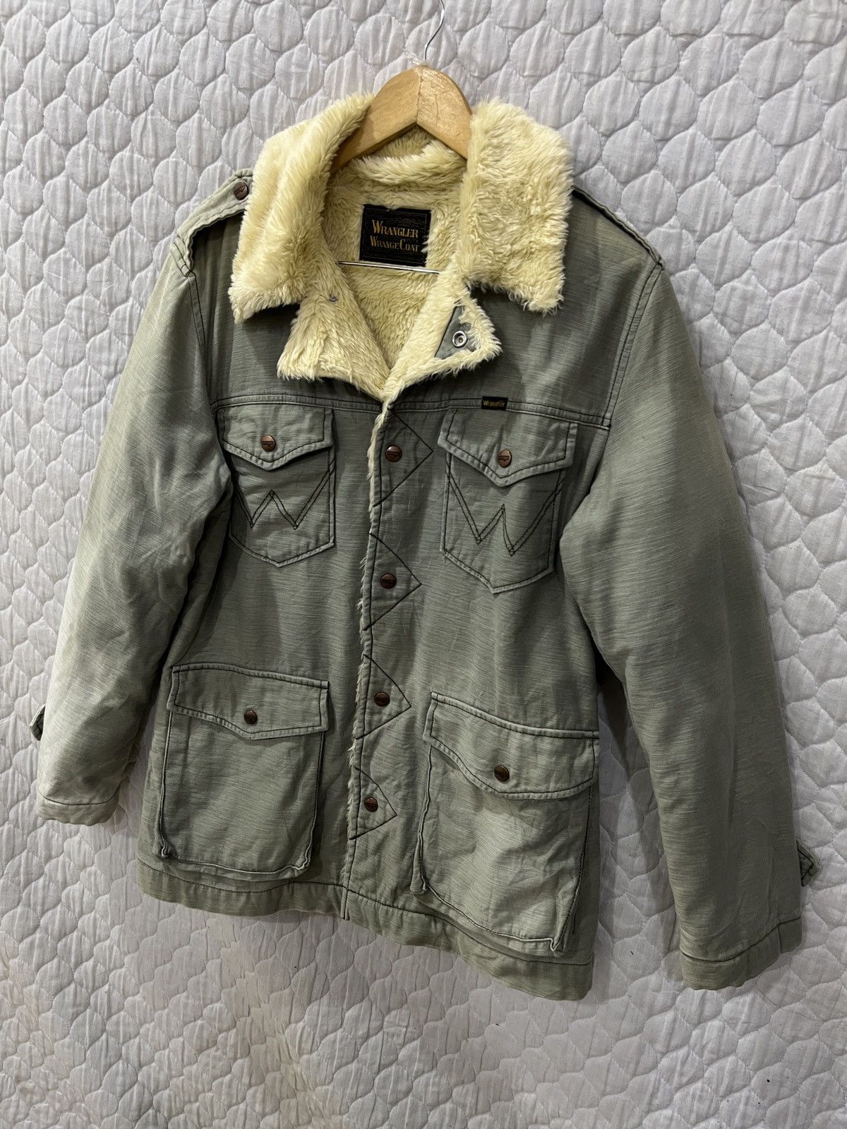 Wrangler (Yyyy)🔥🔥RARE WRANGLER WRANGE COAT Size US M / EU 48-50 / 2 - 2 Thumbnail