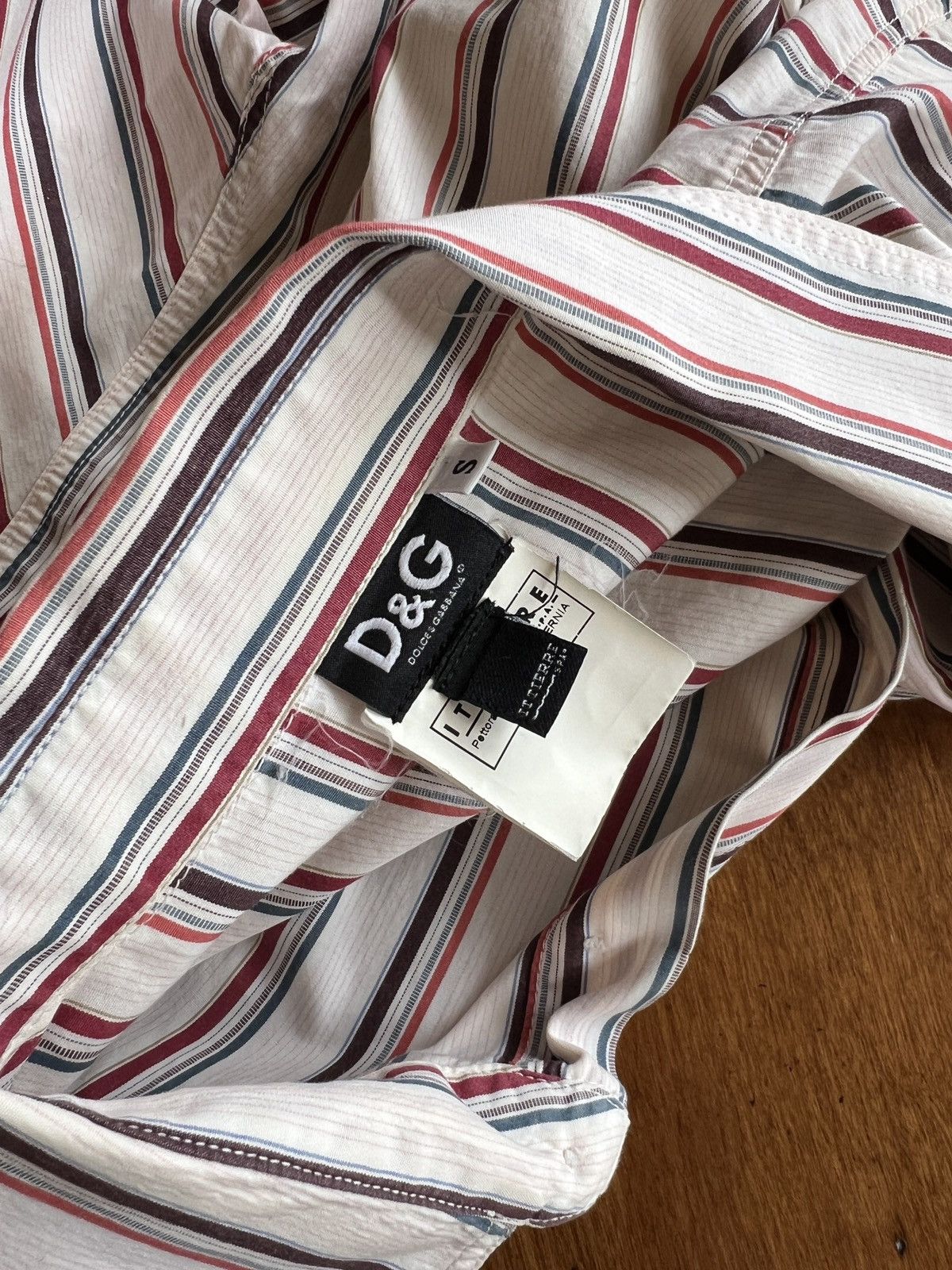 Dolce & Gabbana Dolce & Gabbana - Dress Shirt Size US S / EU 44-46 / 1 - 7 Thumbnail
