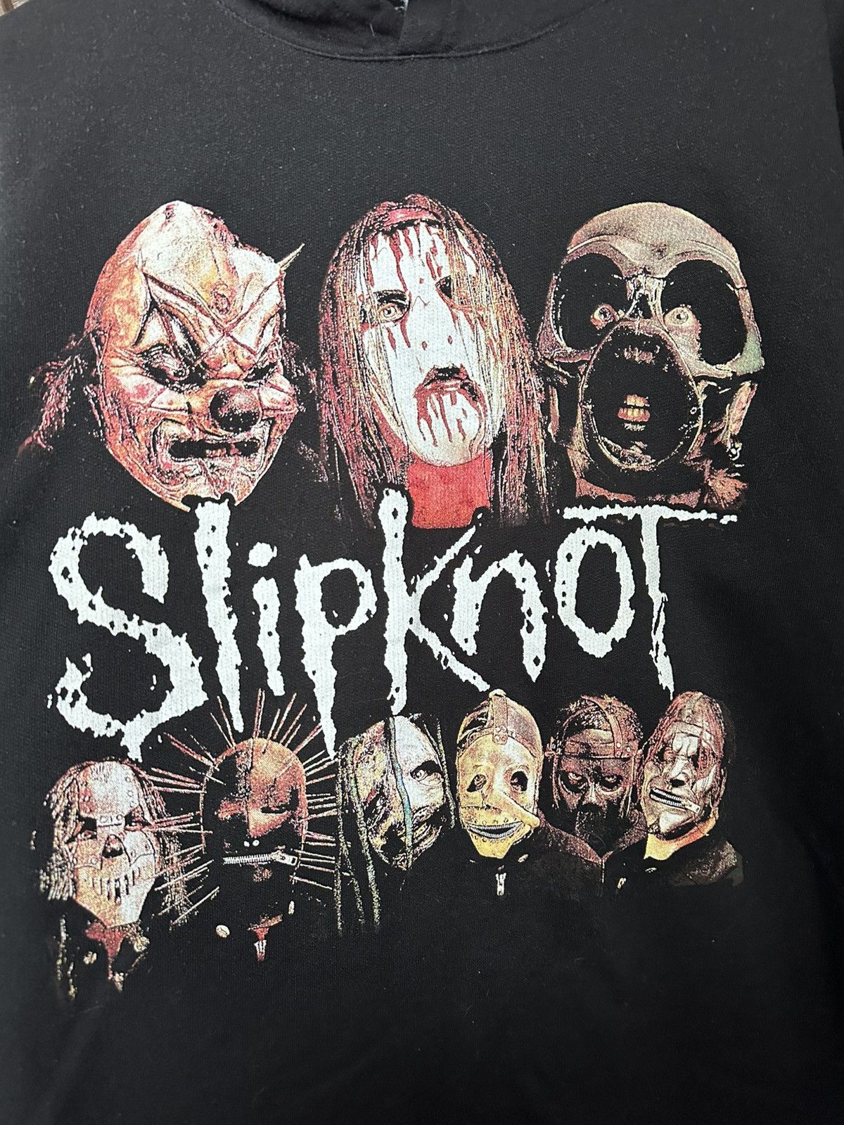 Slipknot Slipknot Band Rock Hoodie Pullover Vintage 90s Size US L / EU 52-54 / 3 - 4 Thumbnail