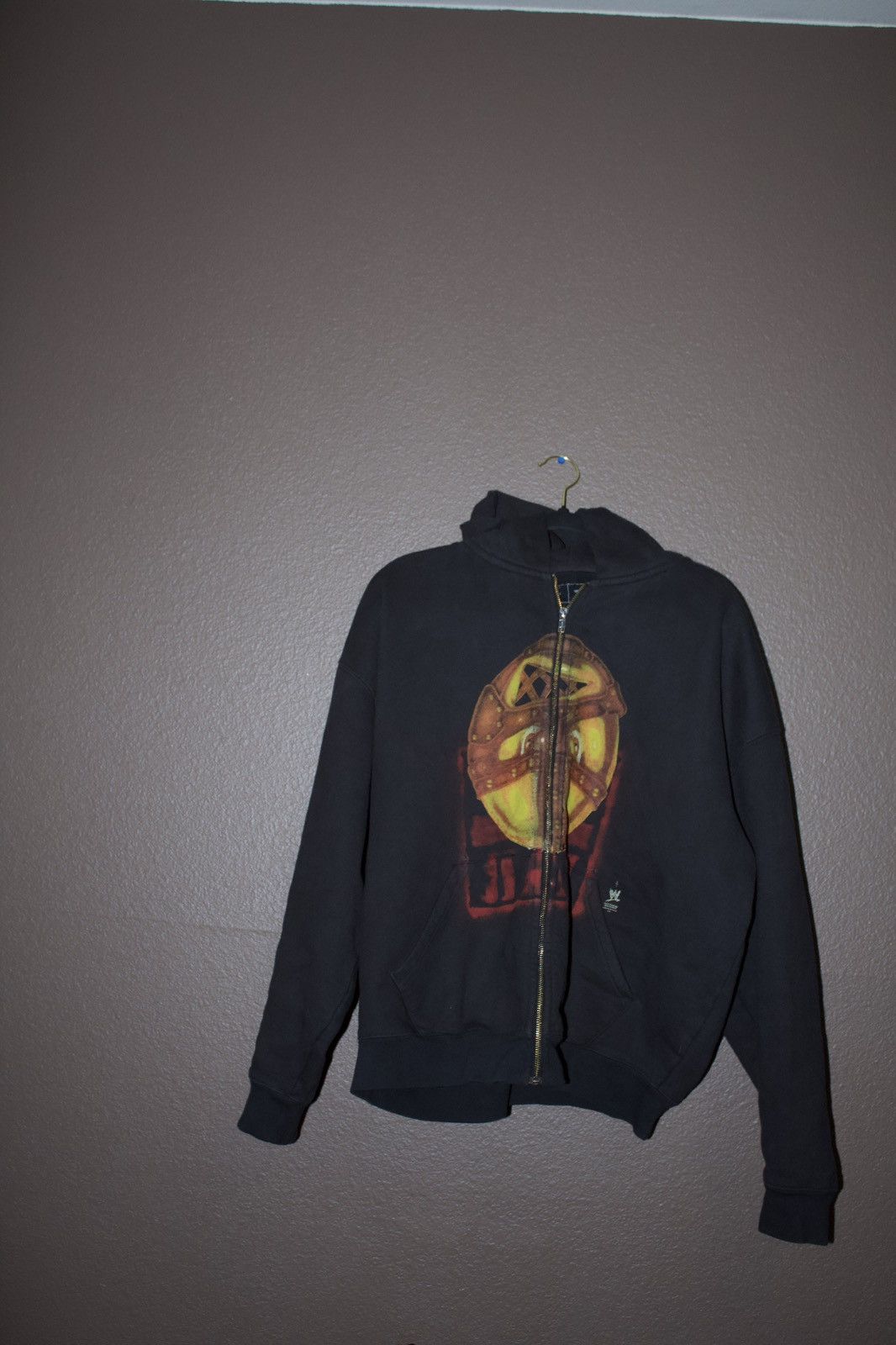 Travis Scott NEW Travis Scott x WWE Raw Black Zip Up Hoodie | Grailed