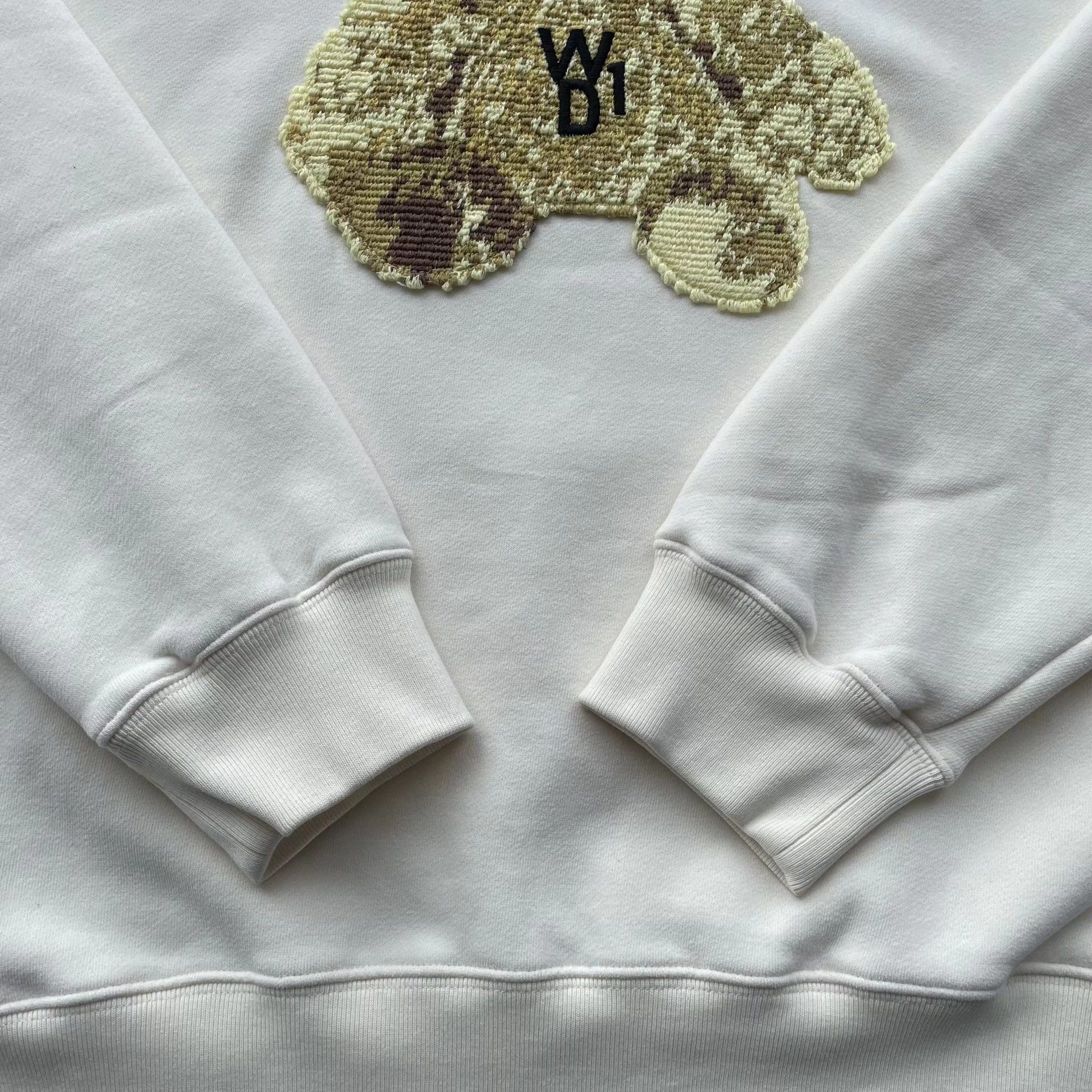 WE11DONE We11done Teddy Bear Black Hoodie M Size M / US 6-8 / IT 42-44 - 4 Thumbnail
