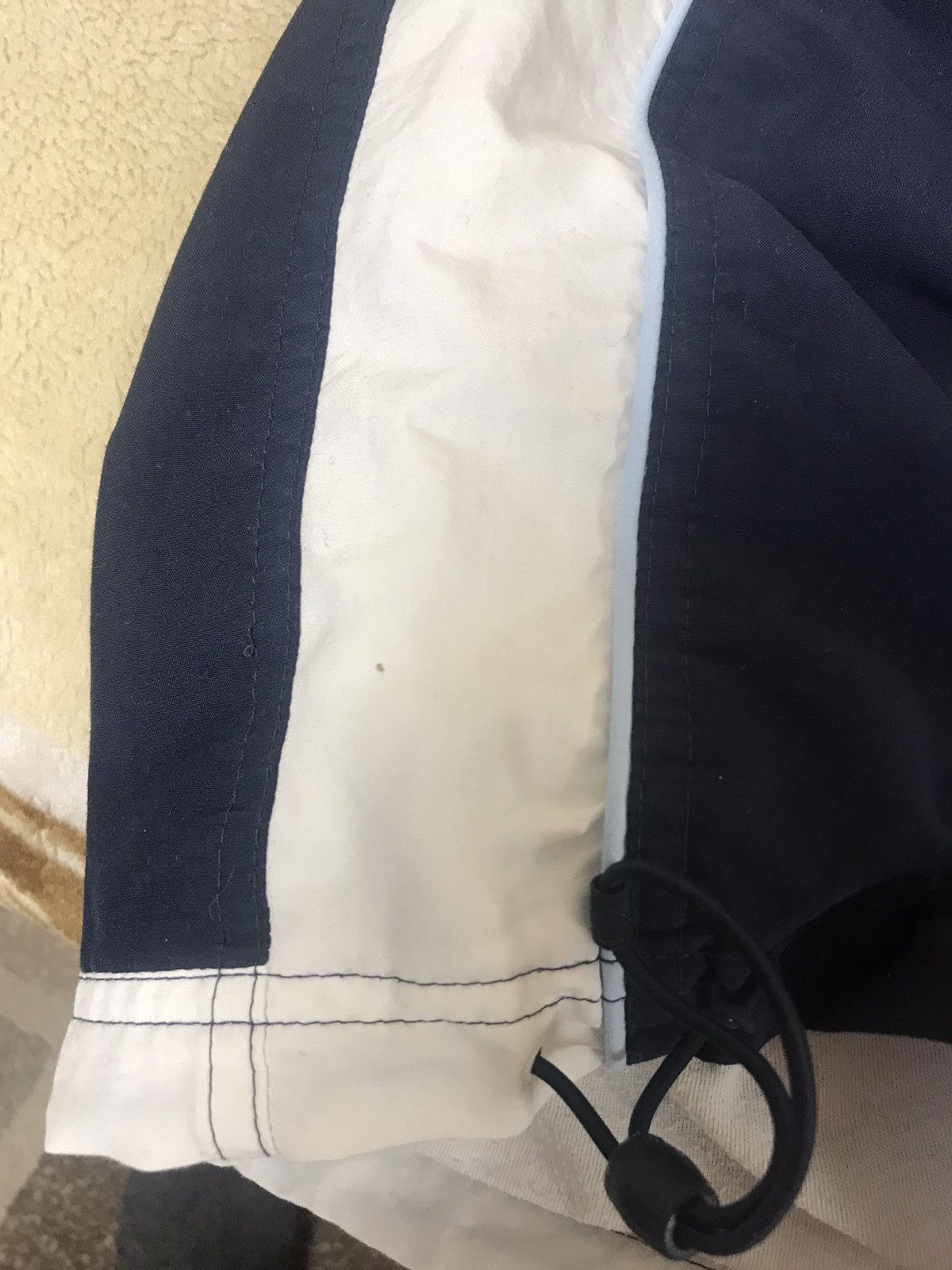 Vintage 🔥 90s NIKE DRILL SHORTS Rare Y2K Logo Japan Style Court Size US 32 / EU 48 - 6 Thumbnail