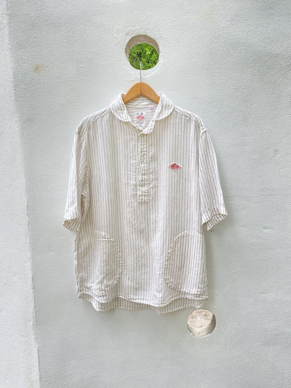 Danton Danton stripped polo shirt Size US M / EU 48-50 / 2 - 1 Thumbnail