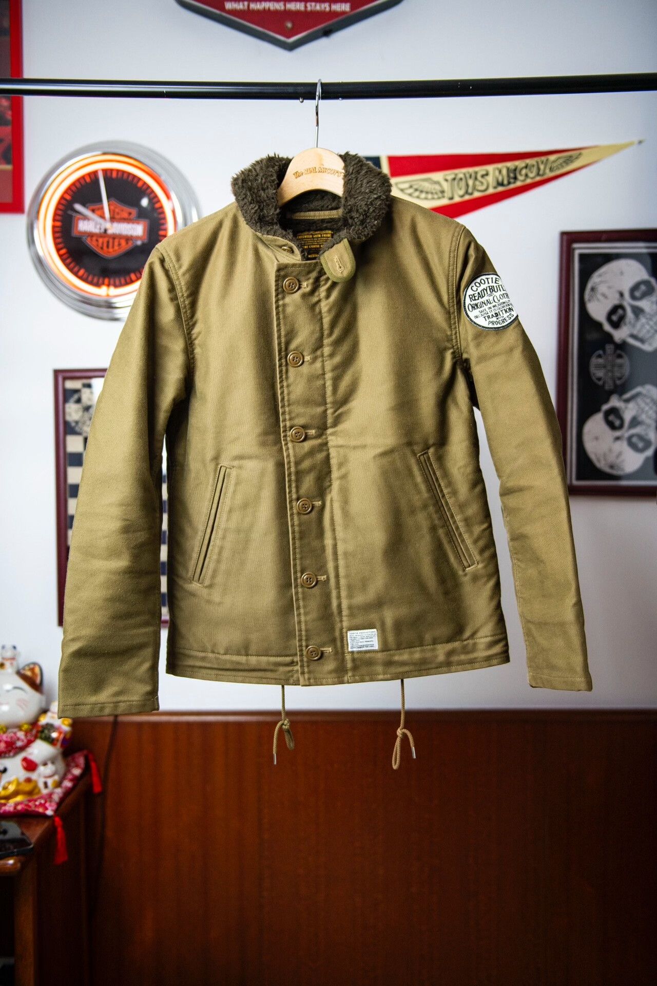 Japanese Brand Cootie N-1 Jacket in Excellent Condition Size US M / EU 48-50 / 2 - 1 Thumbnail