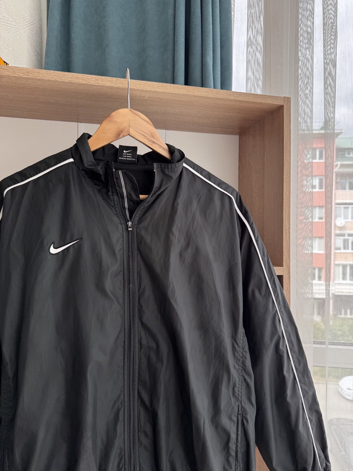 Nike × Vintage Vintage Nike Streetwear Nylon Zip TrackJacket Size US S / EU 44-46 / 1 - 3 Thumbnail