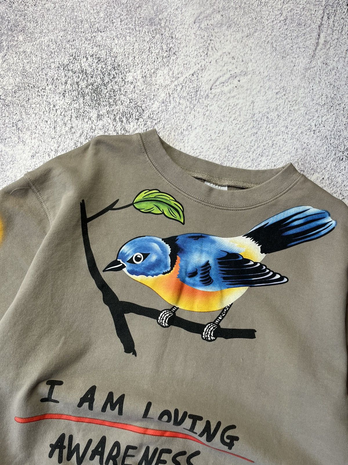Vintage Vintage Kanye I Am Loving Awareness Sweatshirt Size US M / EU 48-50 / 2 - 8 Thumbnail